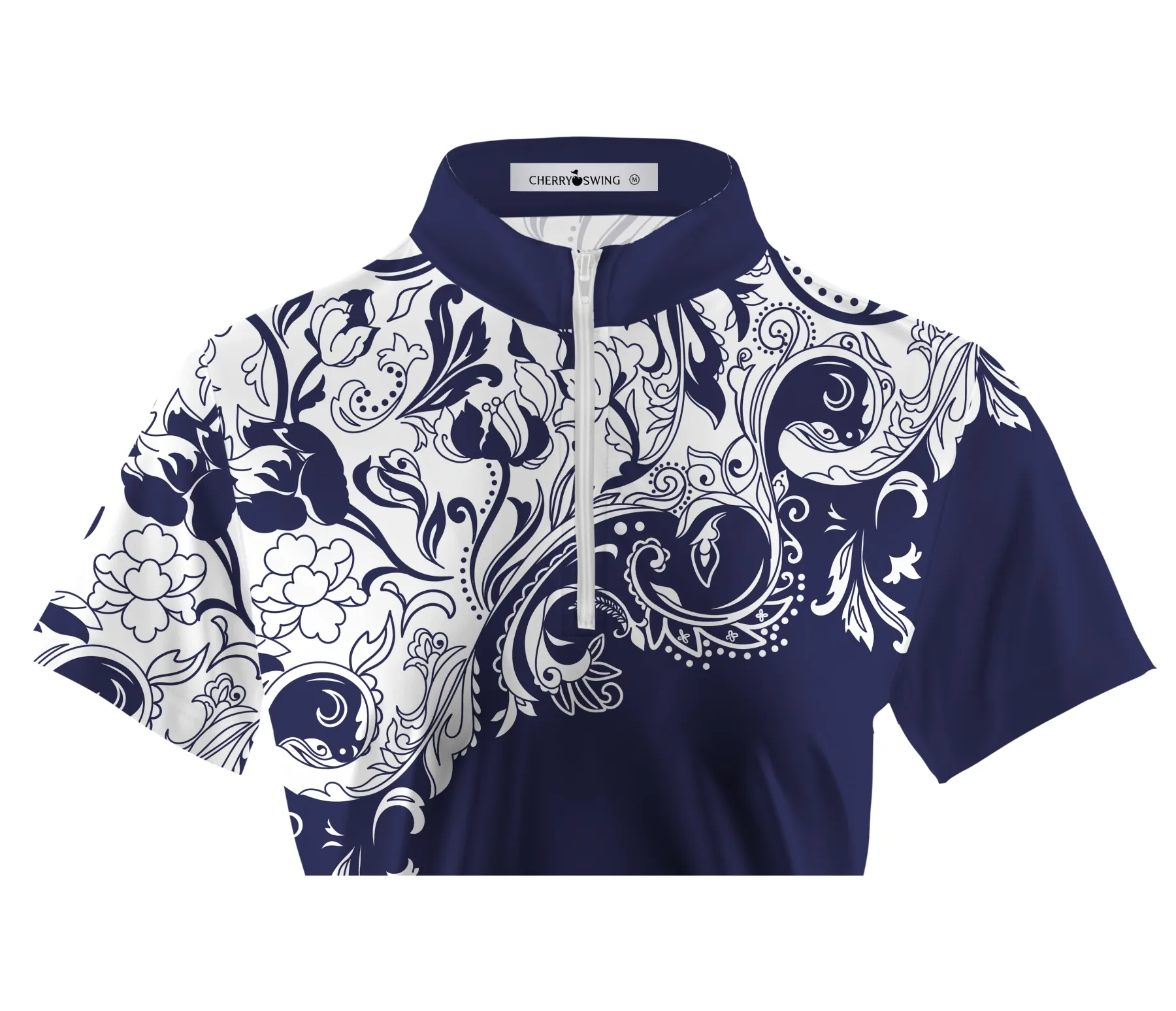 Cherryswing Women's Timeless Artistry Short Sleeve Polos