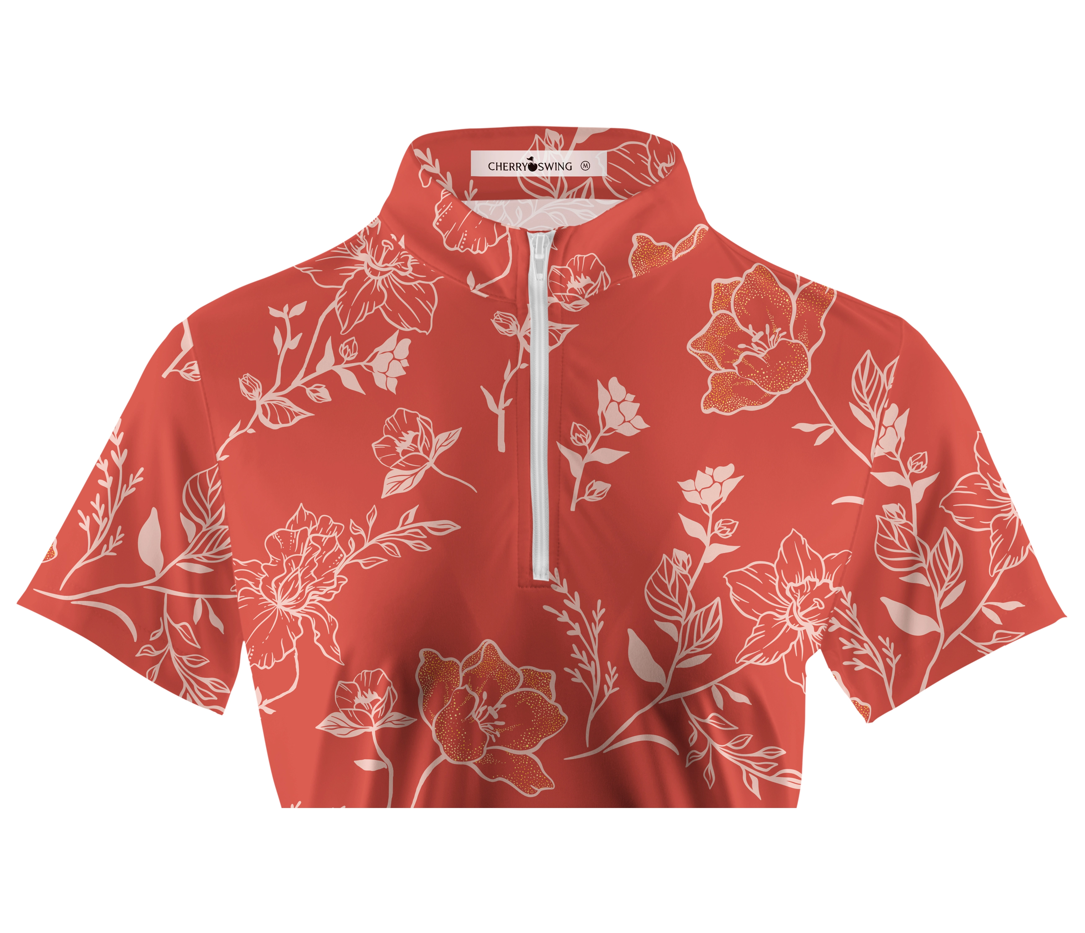 Cherryswing Women's Balance Short Sleeve Polos