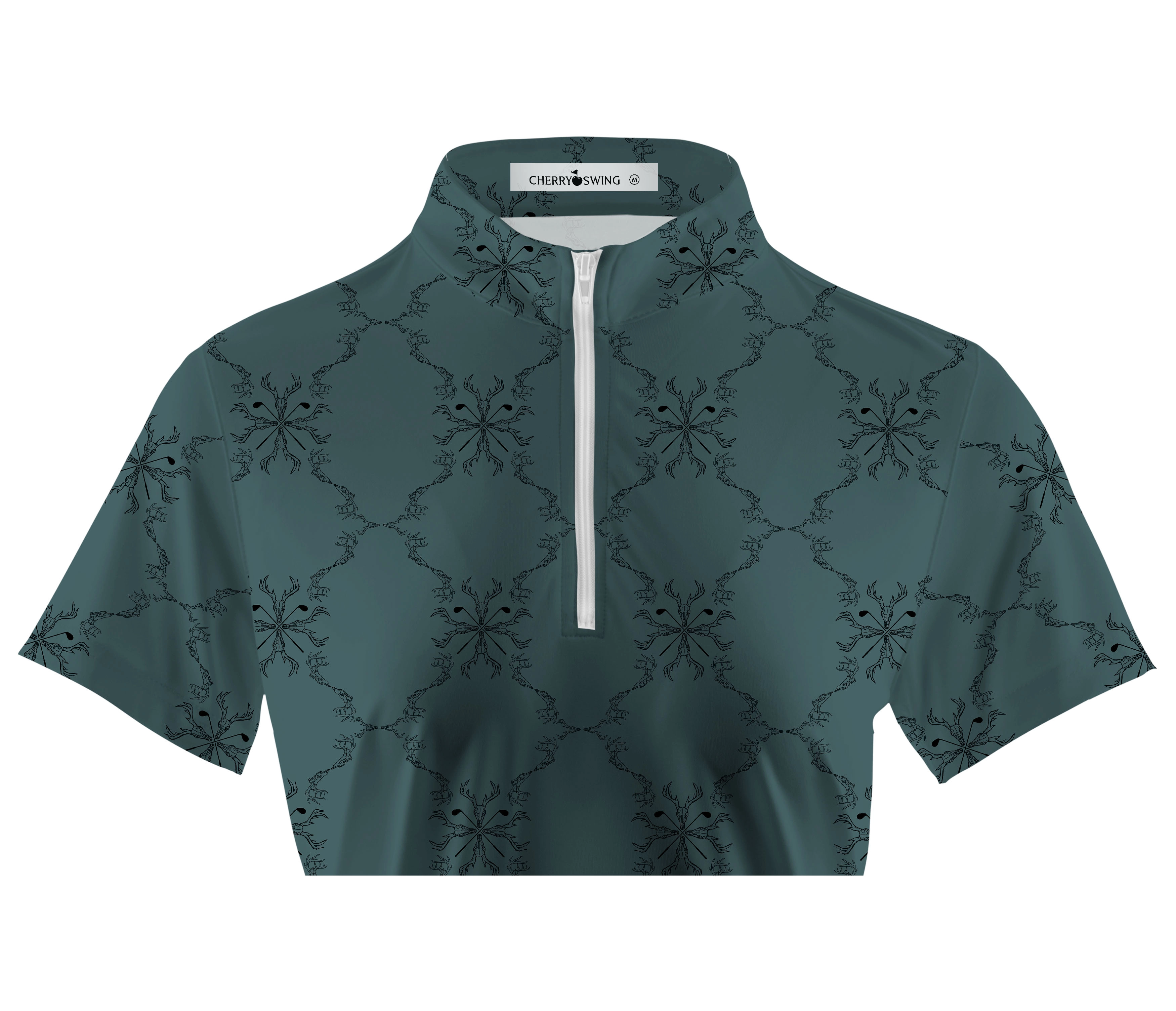 Cherryswing Women's Sense of Mystery Short Sleeve Polos