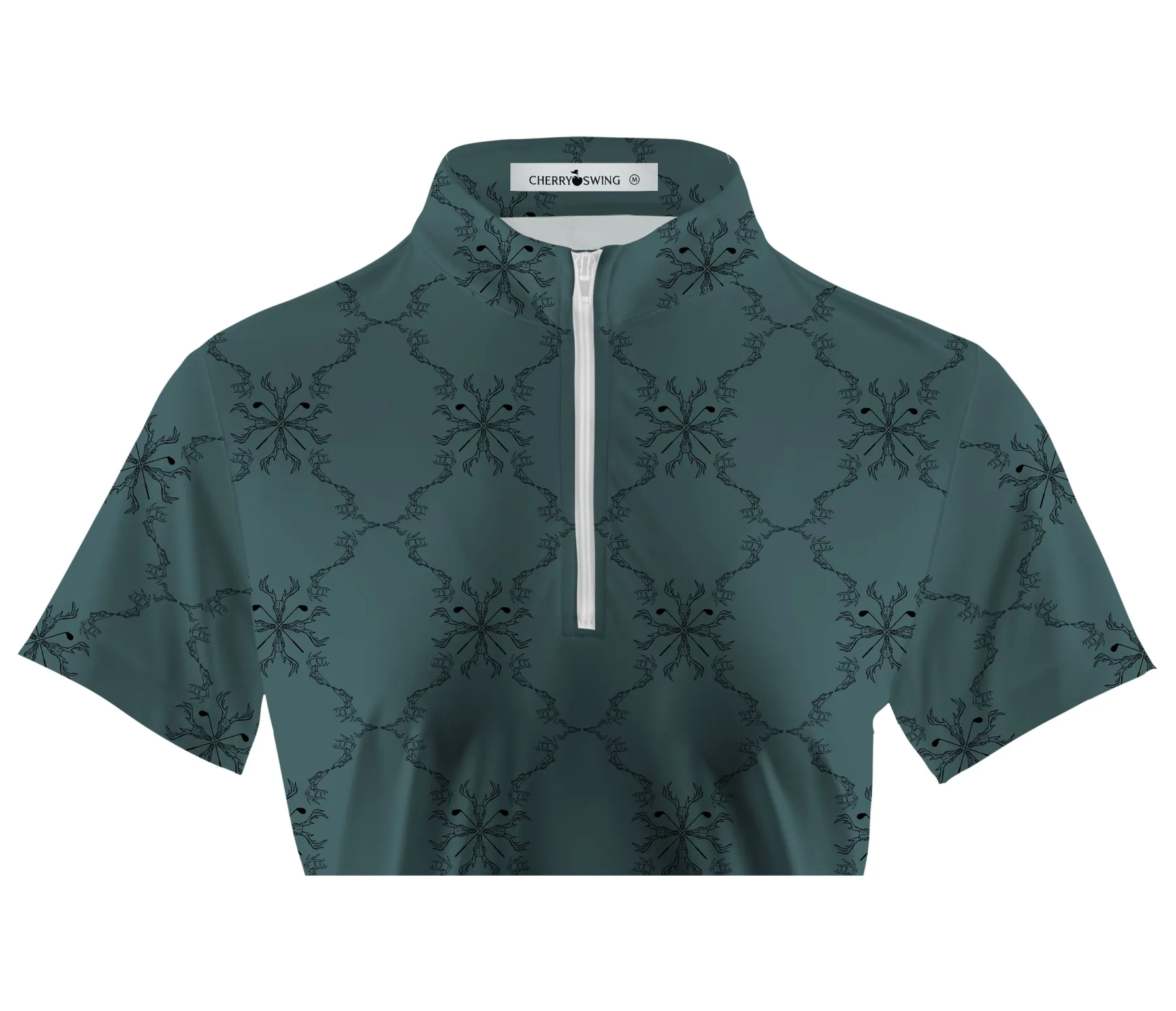 Cherryswing Women's Sense of Mystery Short Sleeve Polos