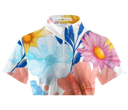 Cherryswing Women's Color and Life Short Sleeve Polos