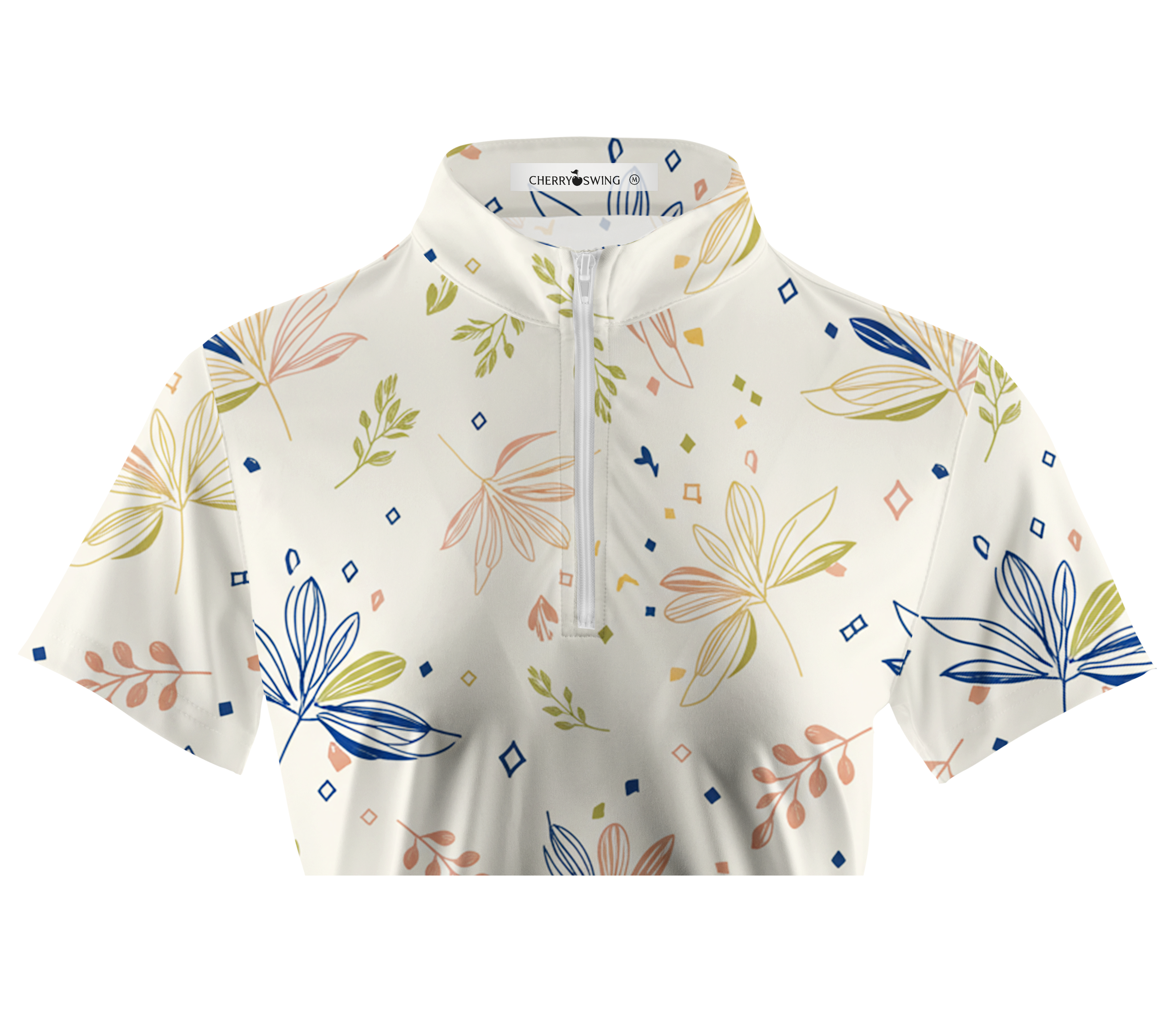 Cherryswing Women's Botanica Bloom Short Sleeve Polos