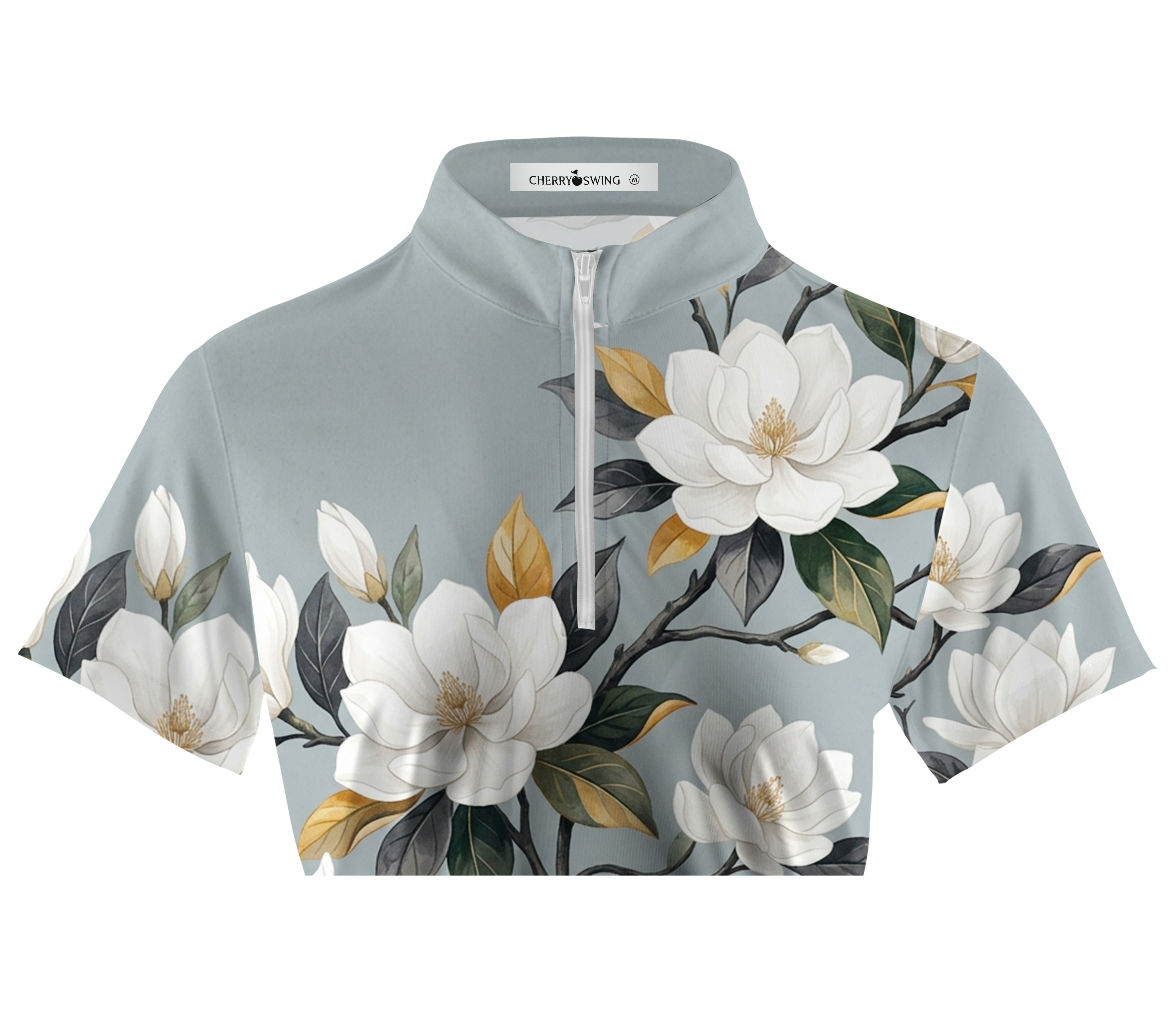 Cherryswing Women's Augusta White Short Sleeve Polos