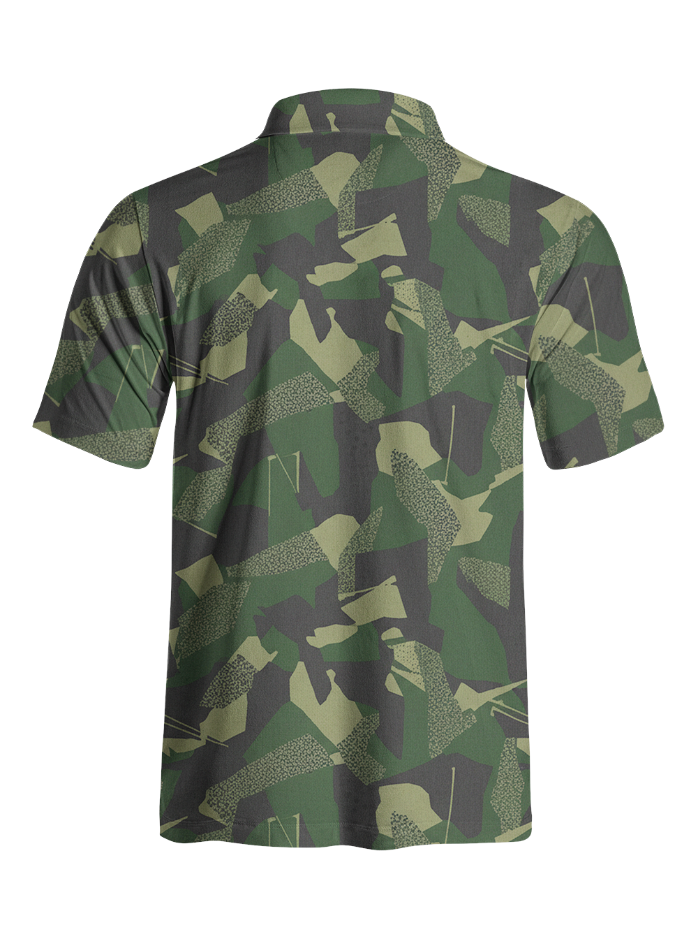 Cherryswing Green Terrain Men's Polo Shirt