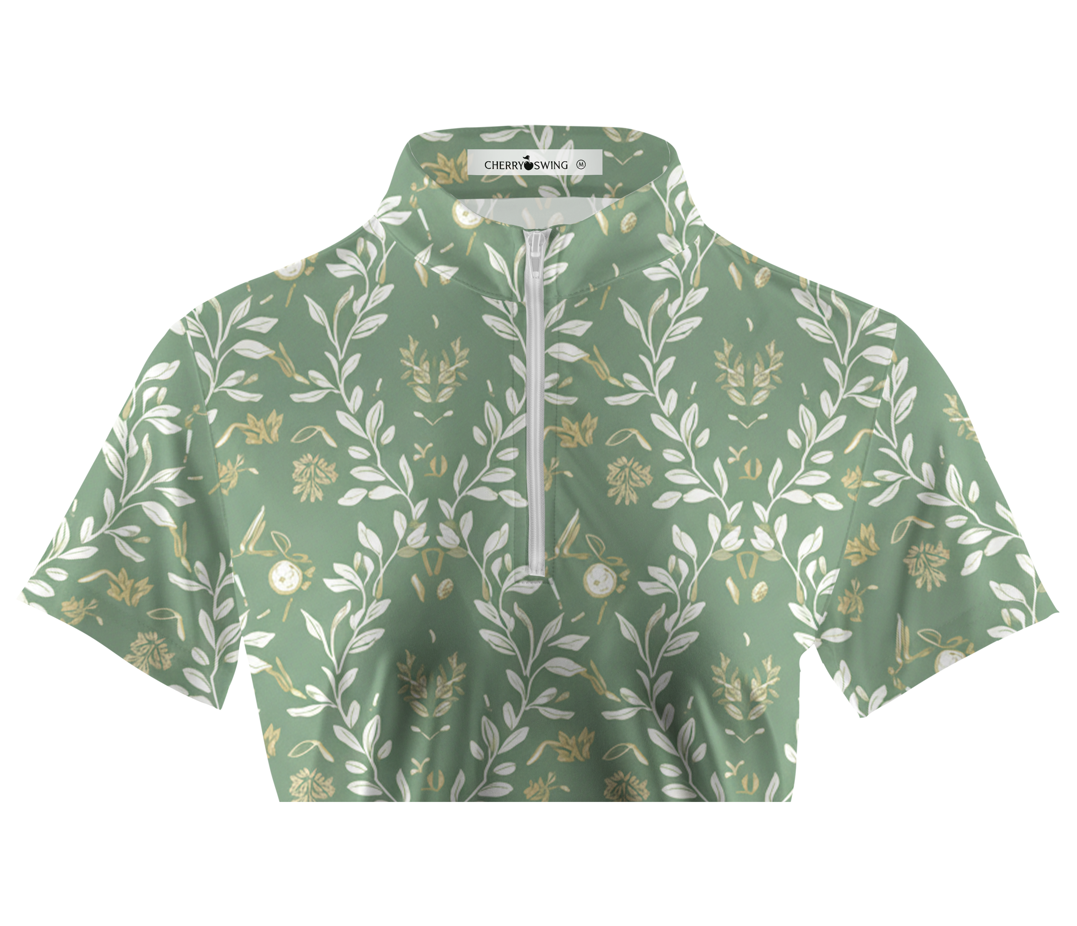 Cherryswing Women's Topiary Short Sleeve Polos
