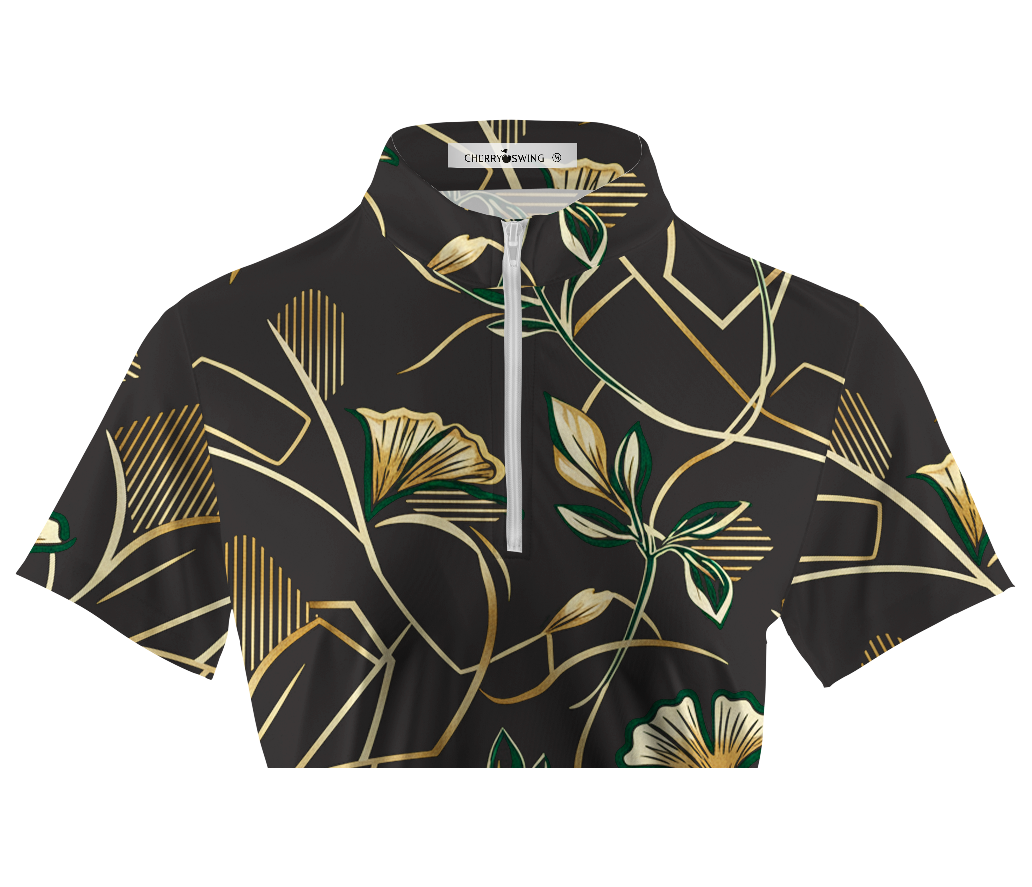 Cherryswing Women's Gilded Noir Short Sleeve Polos