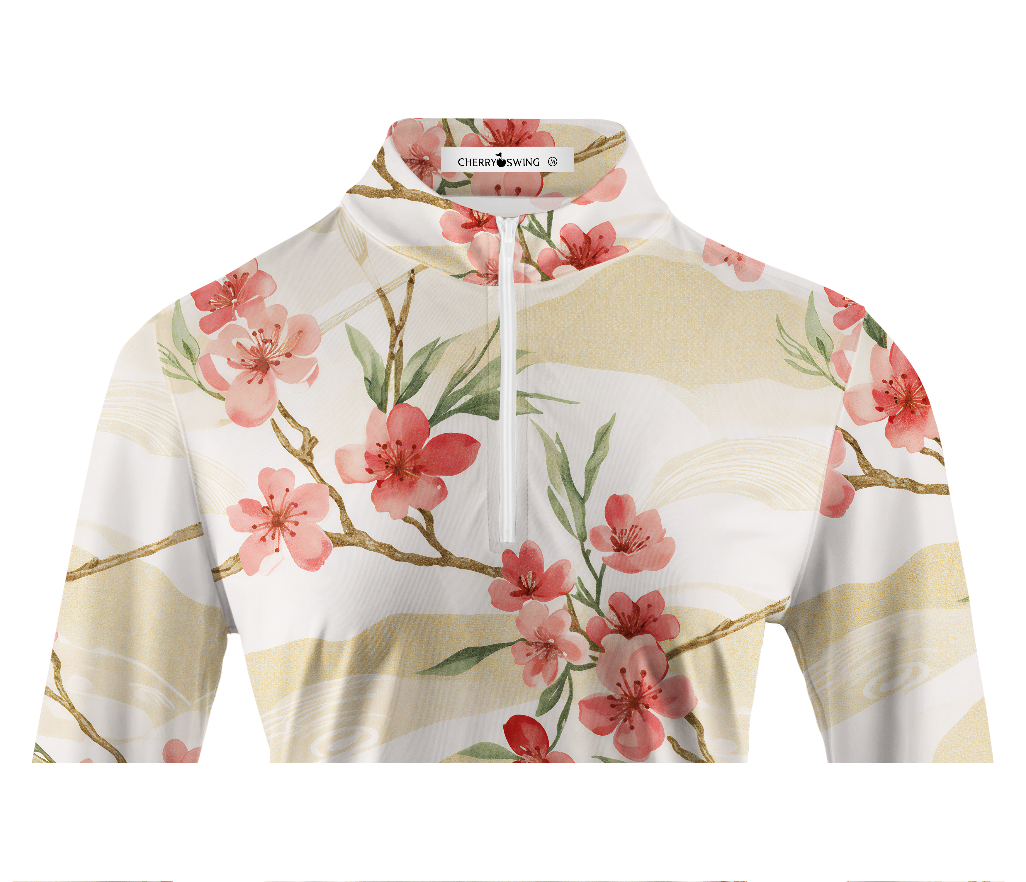 Cherryswing Women's Sakura Mist Long Sleeve Golf Shirt