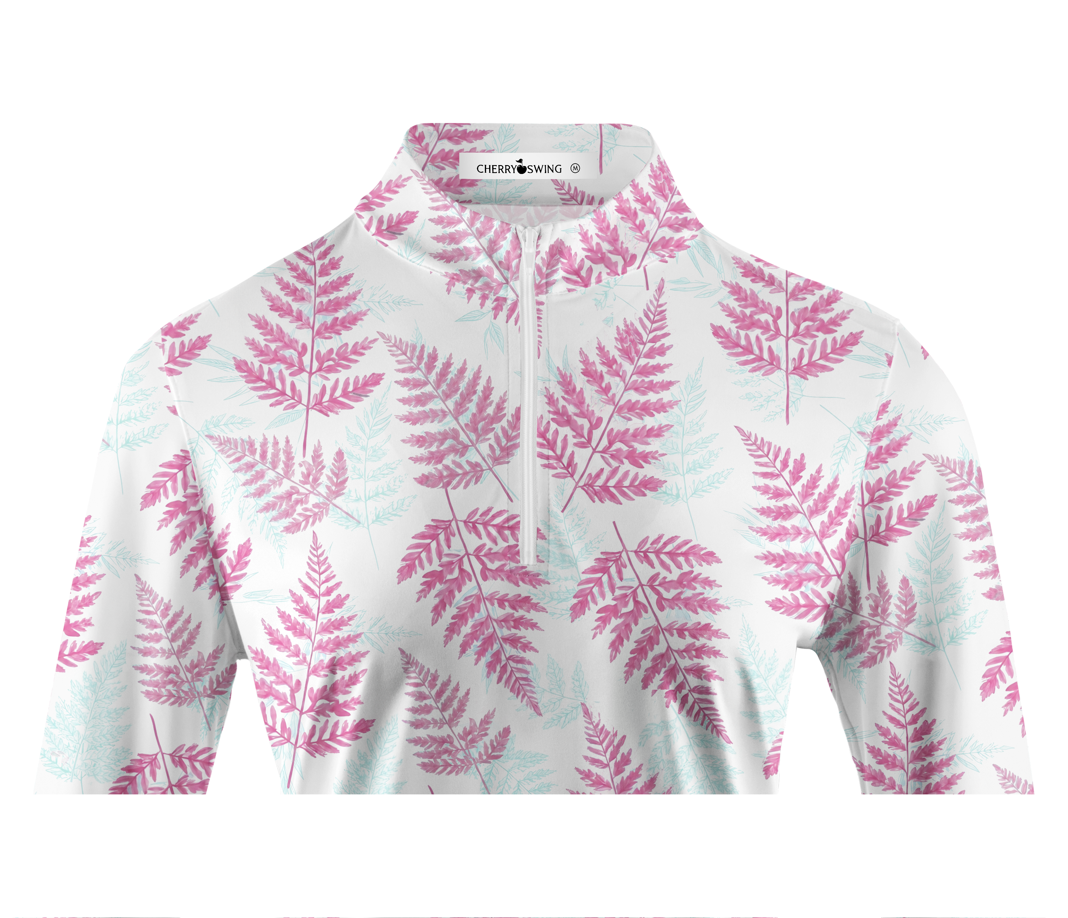 Cherryswing Women's Fern Canopy Long Sleeve Golf Shirt