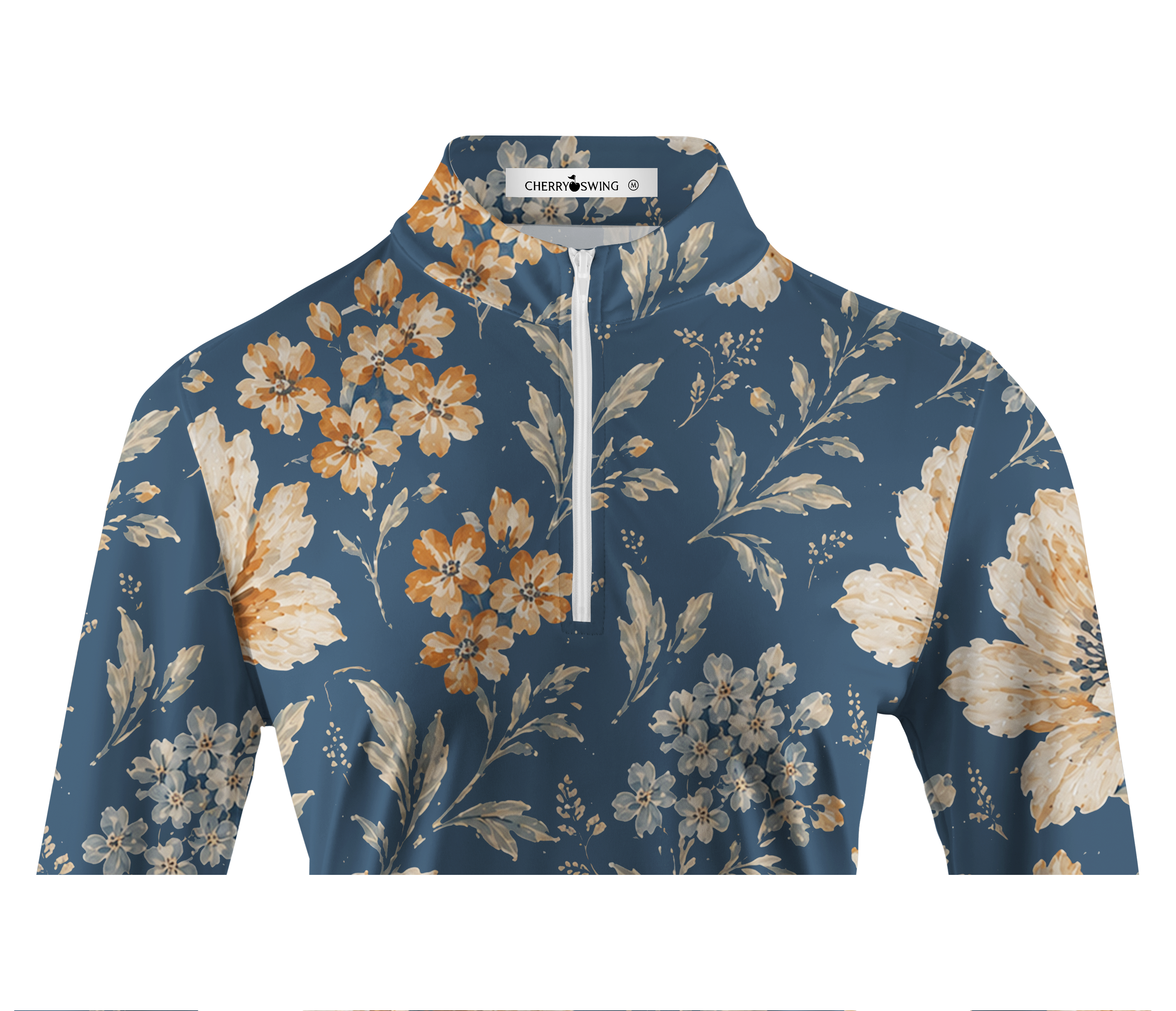 Cherryswing Women's Heritage Bloom Long Sleeve Golf Shirt