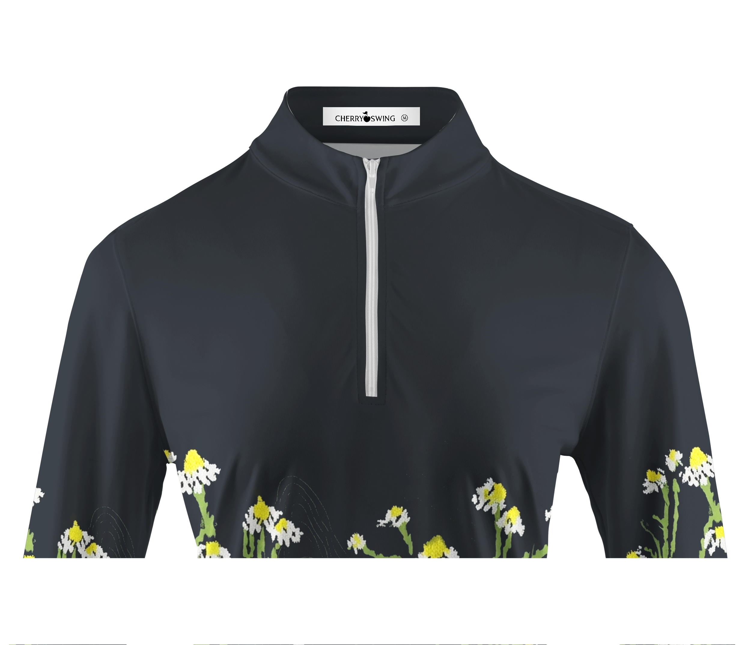 Cherryswing Women's Wildflower Fairway Long Sleeve Golf Shirt