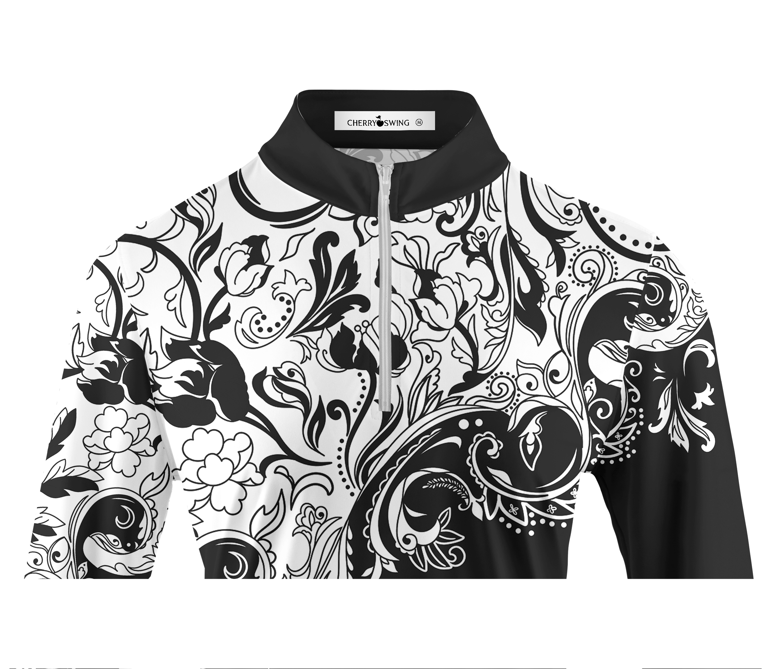 Cherryswing Women's Timeless Artistry Long Sleeve Golf Shirt