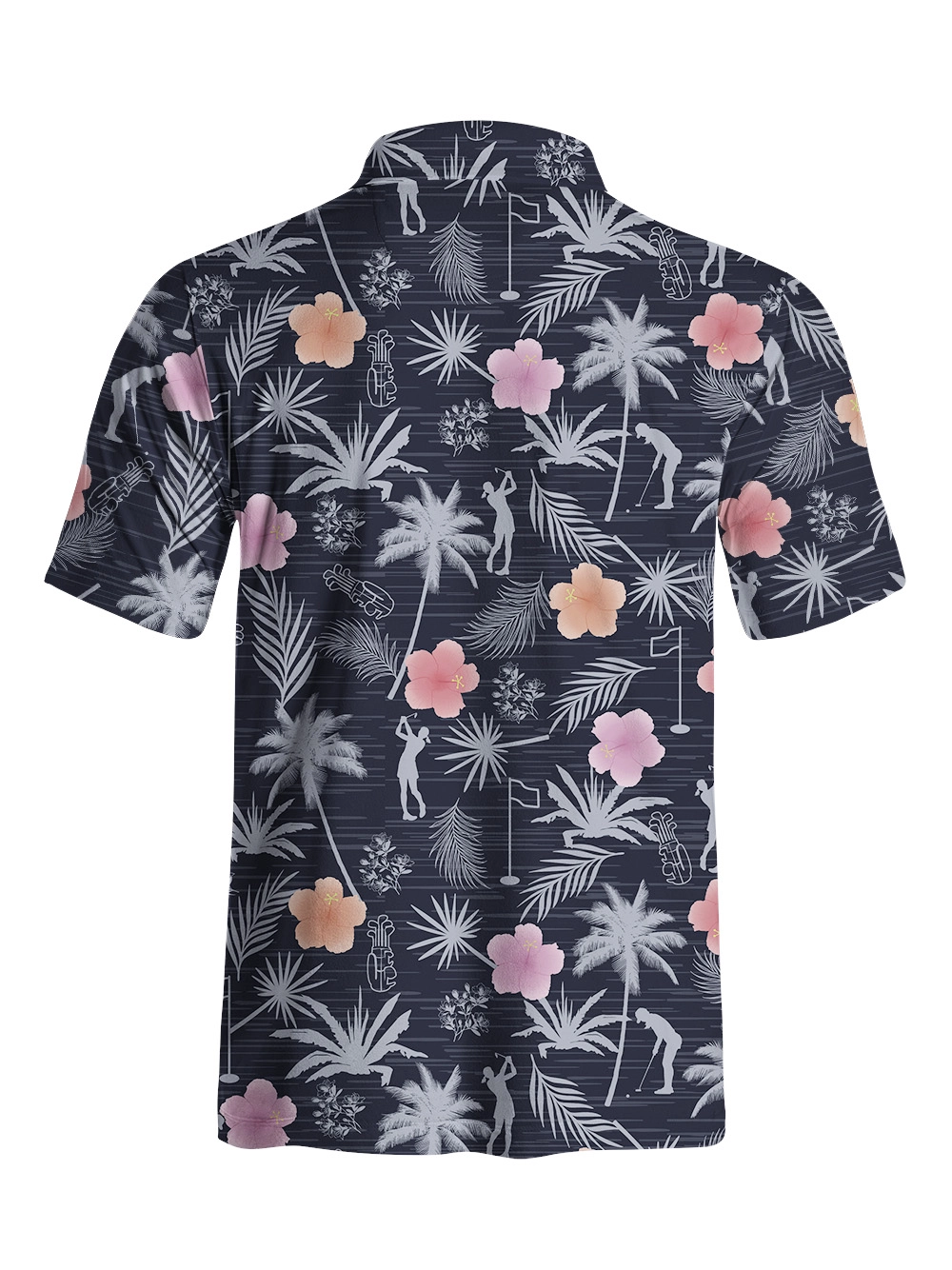 Cherryswing Tropical Paradise Men's Polo Shirt