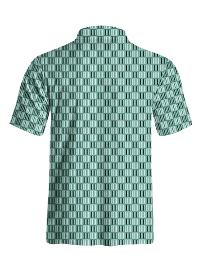 Cherryswing Classic Mosaic Men's Polo Shirt