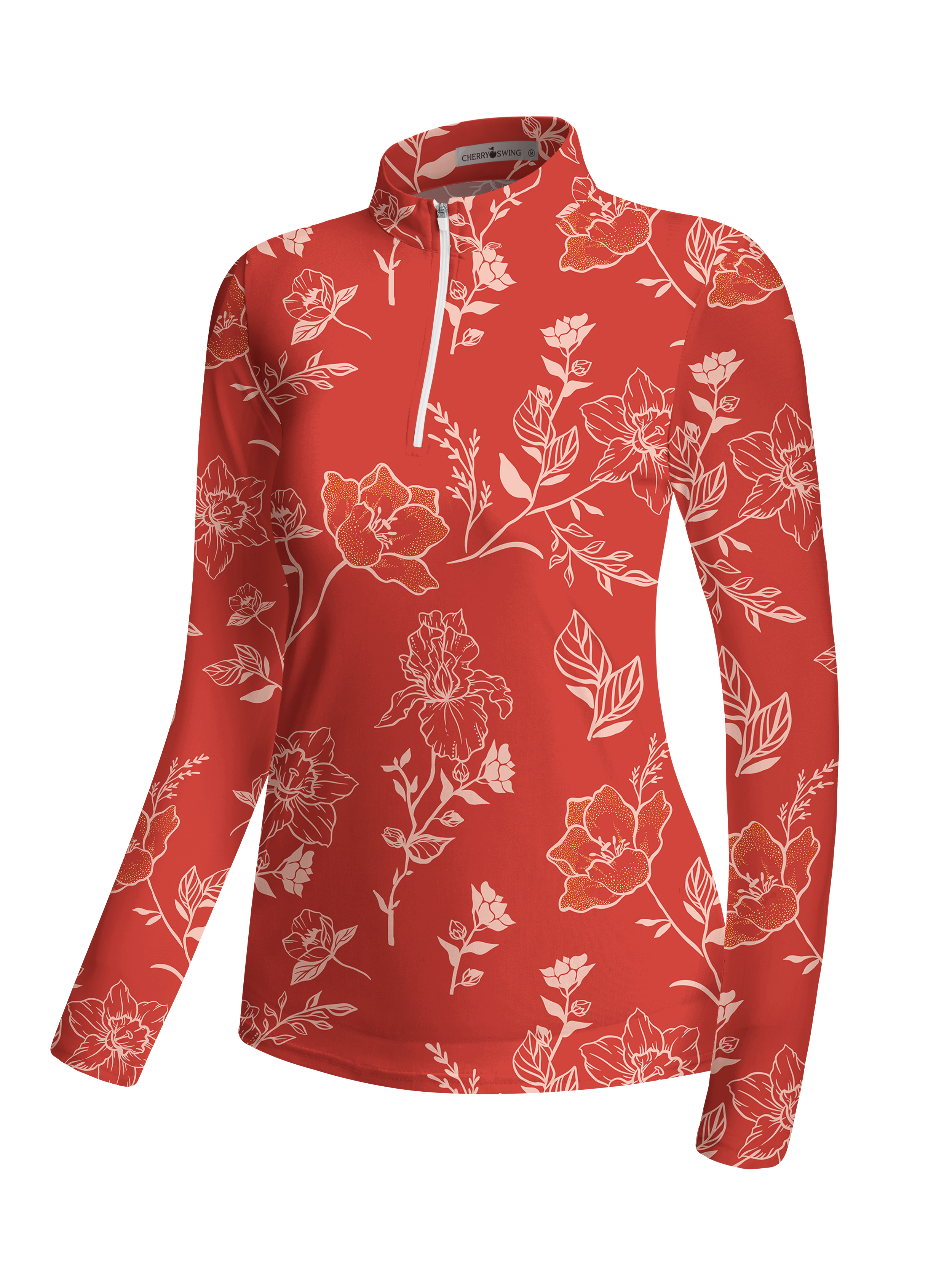 Cherryswing Women's Balance Long Sleeve Golf Shirt