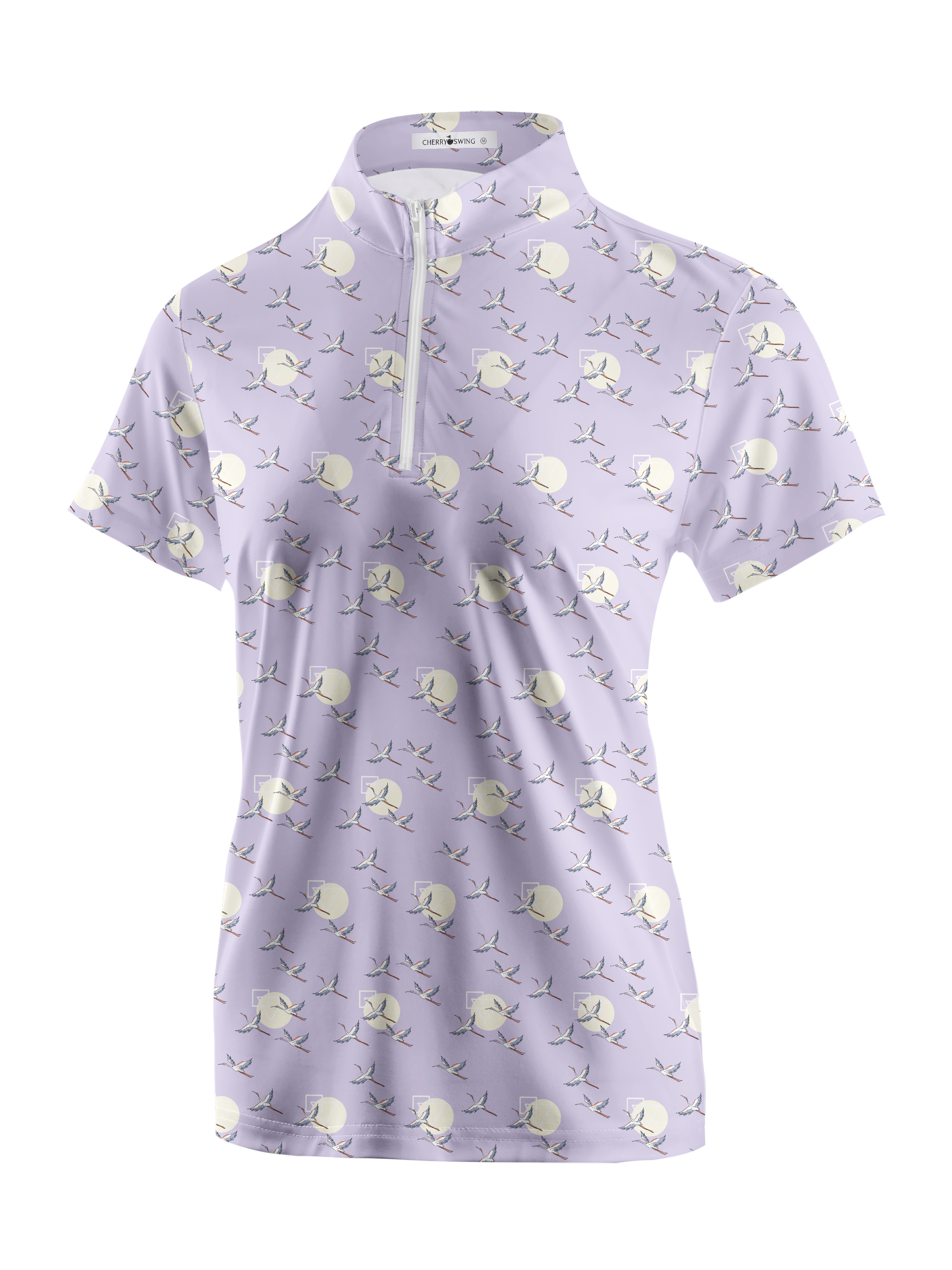 Cherryswing Women's Classic Golf Sleeve Polo Shirt