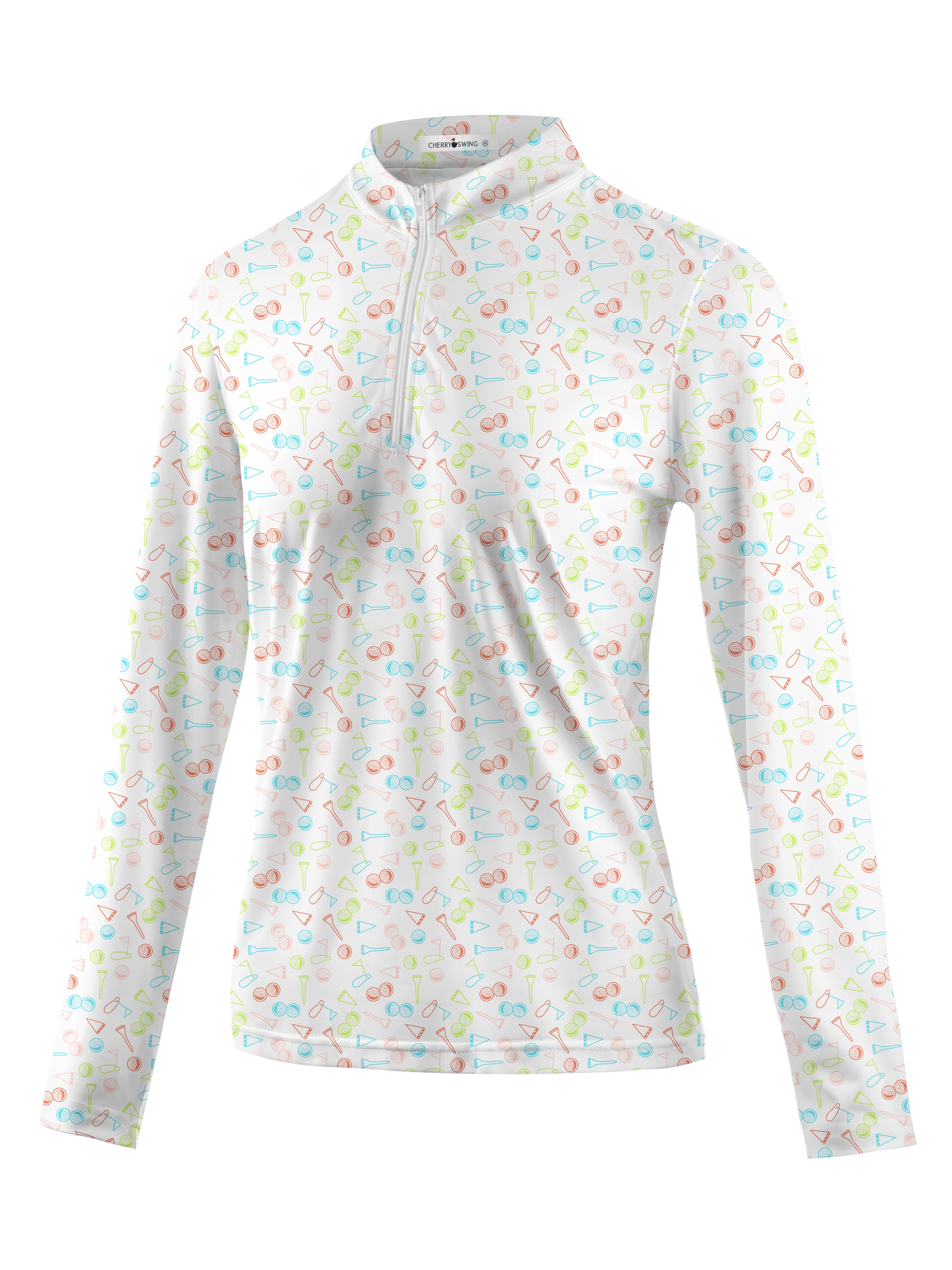 Cherryswing Women's In Play Long Sleeve Golf Polo