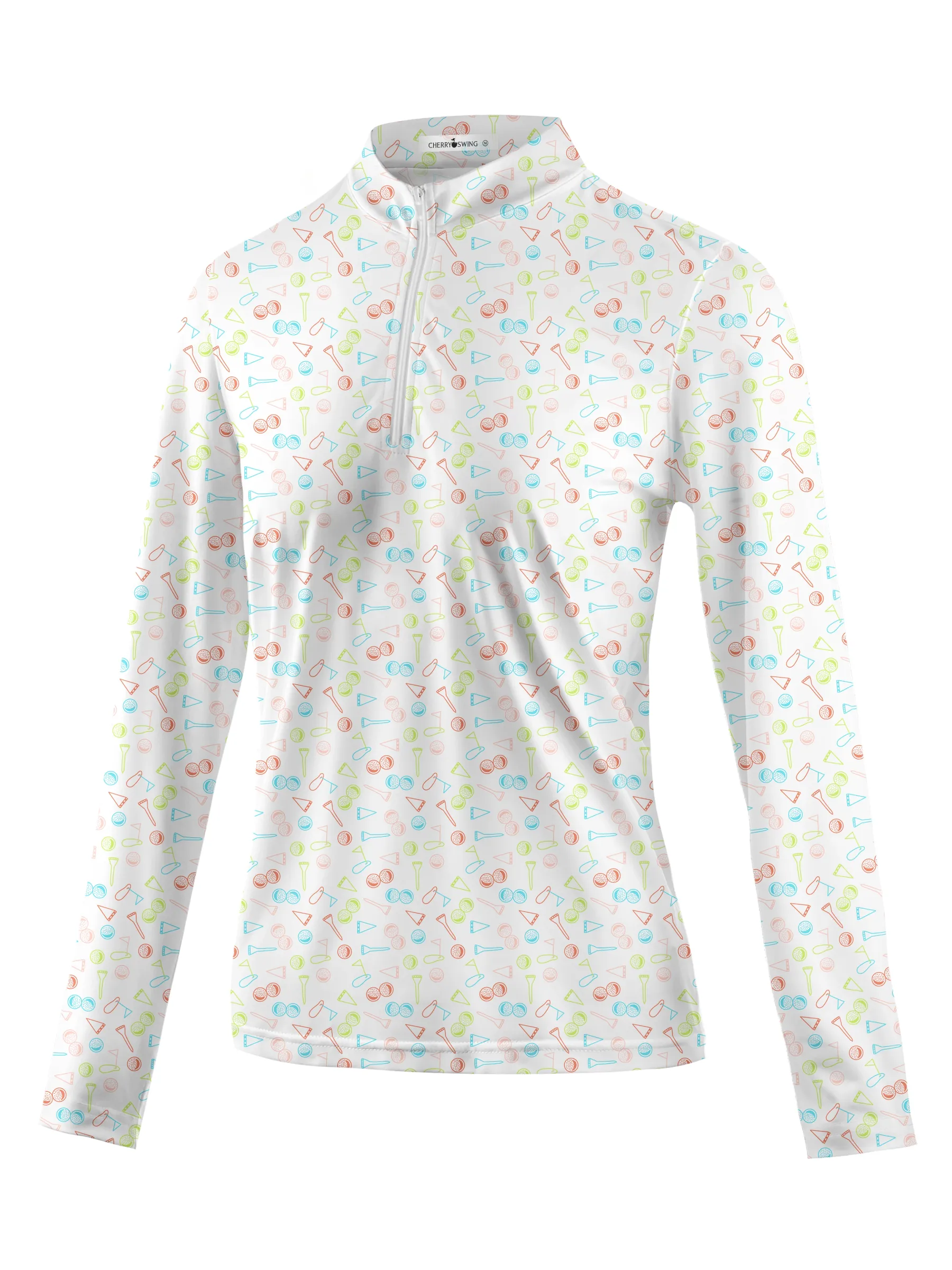 Cherryswing Women's In Play Long Sleeve Golf Polo