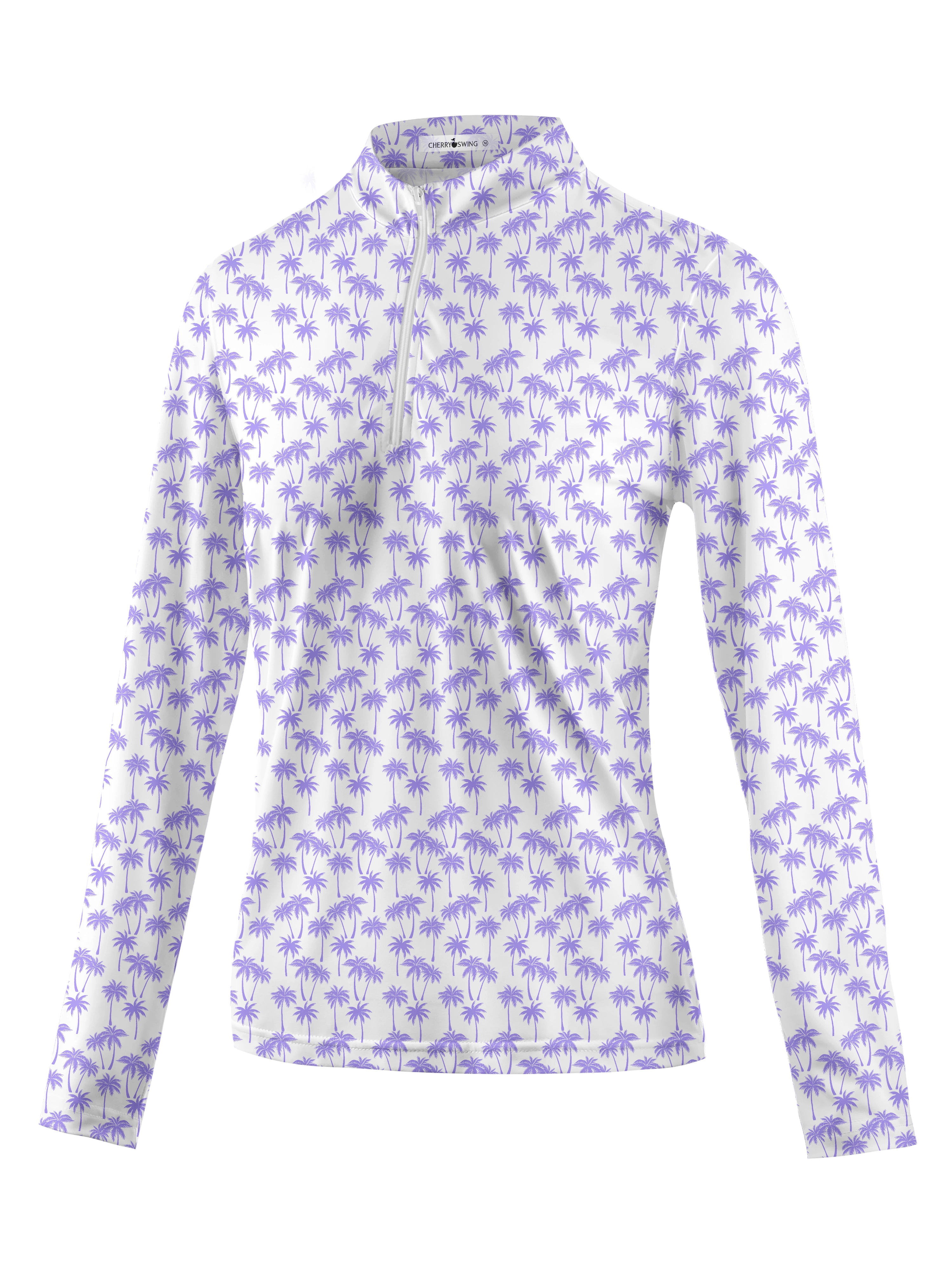 Cherryswing Women's Breathable Long Sleeve Golf Polo