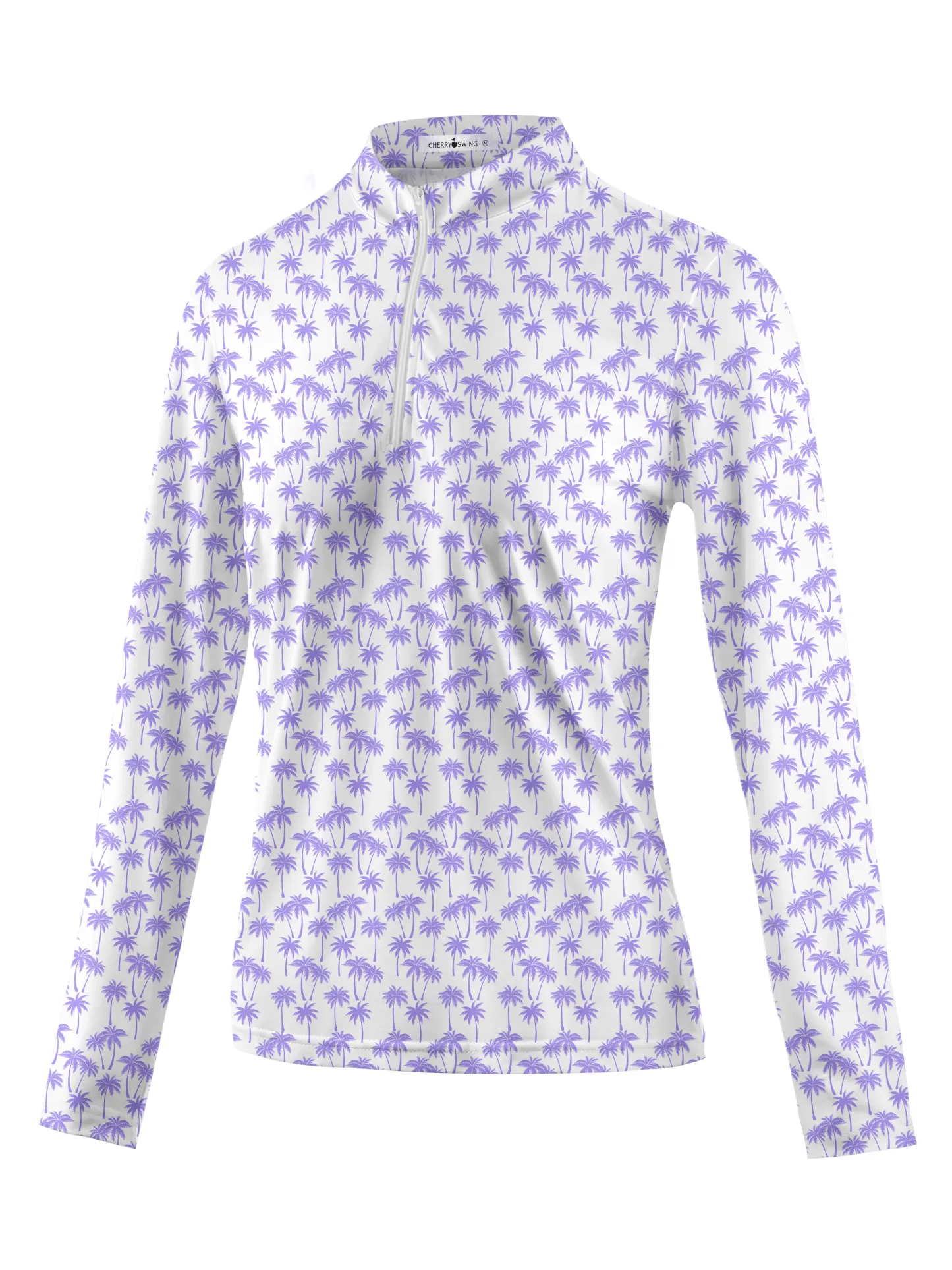 Cherryswing Women's Breathable Long Sleeve Golf Polo
