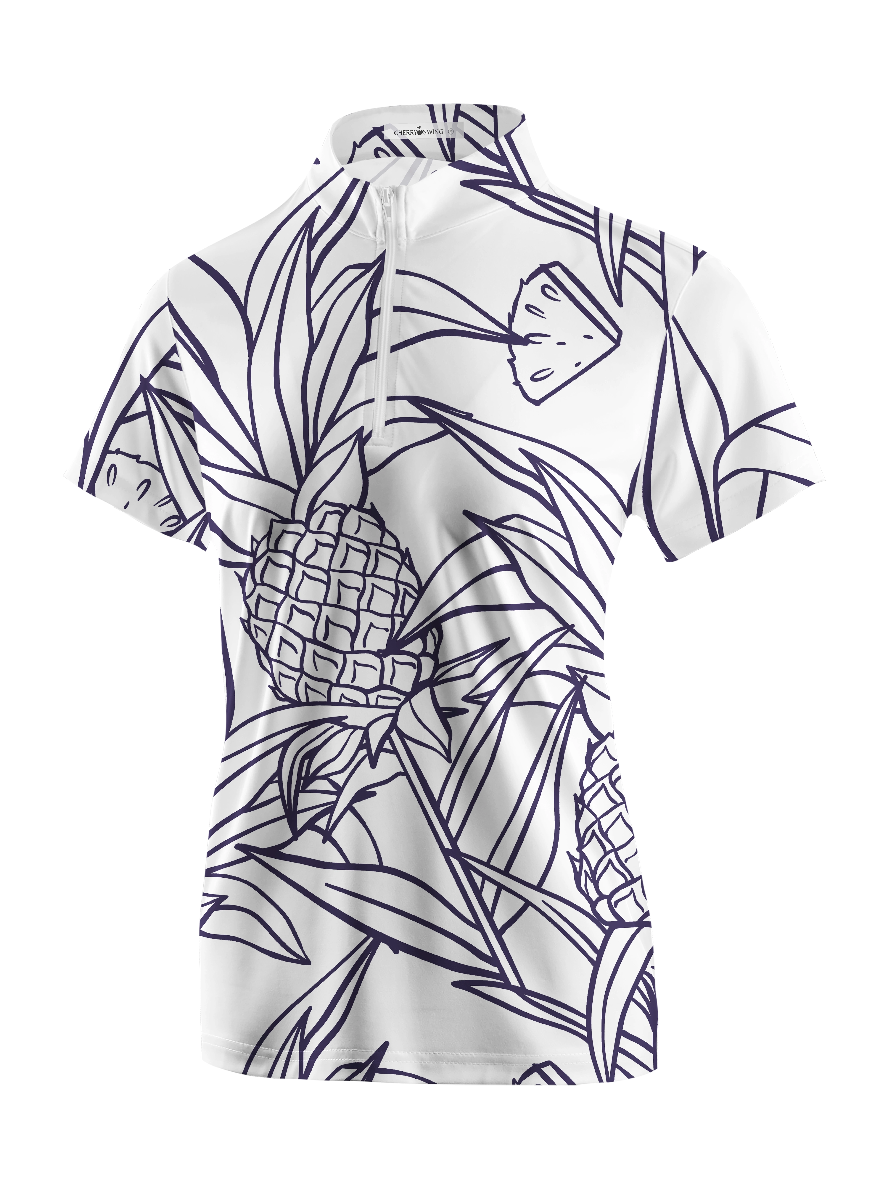 Cherryswing Women's Islands' Charm Golf Short Sleeve Polo Shirt