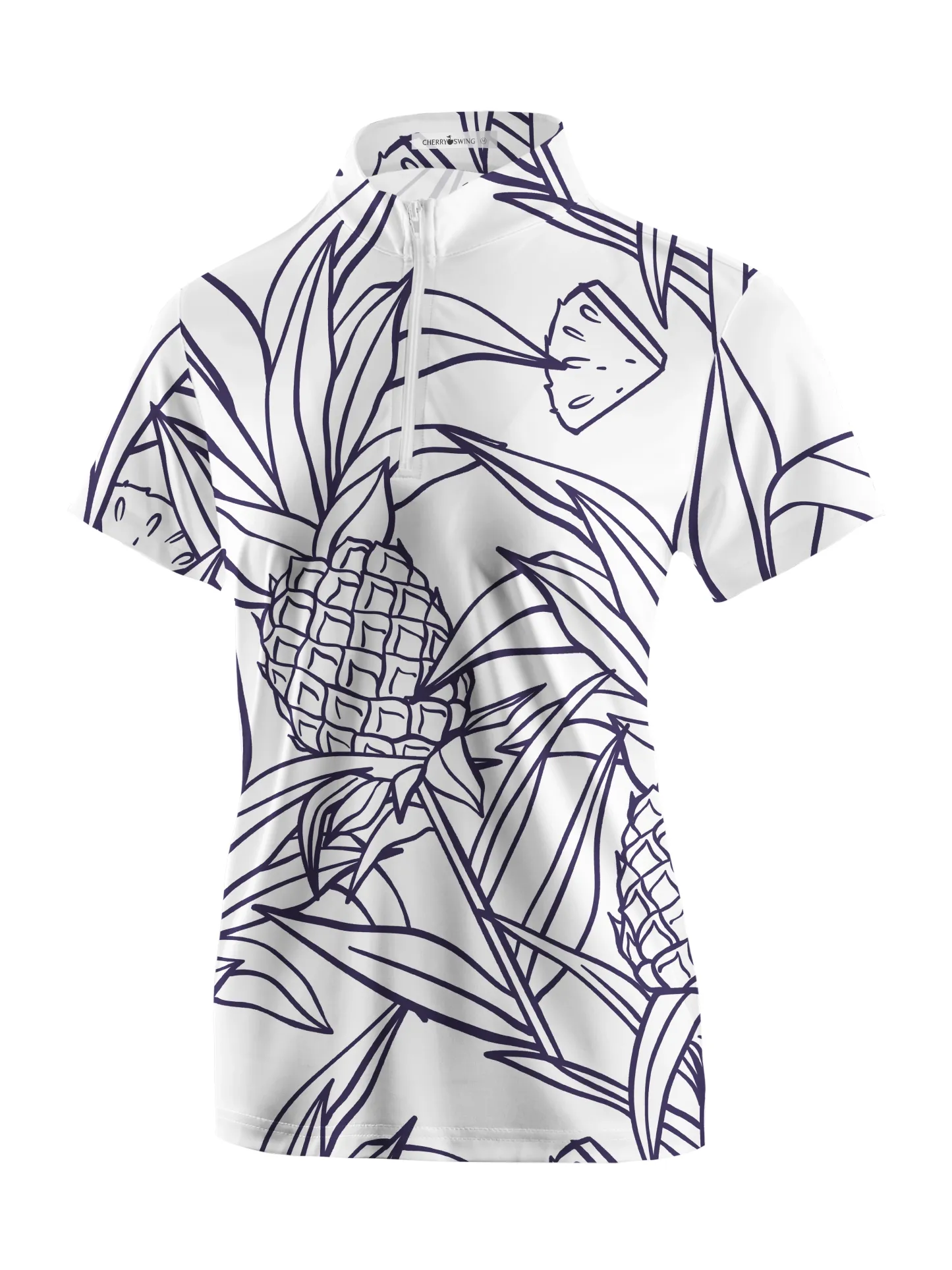 Cherryswing Women's Islands' Charm Golf Short Sleeve Polo Shirt