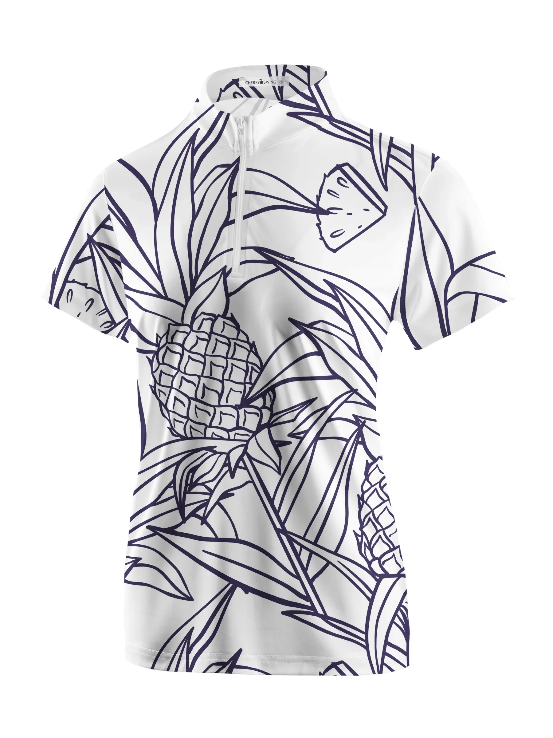 Cherryswing Women's Islands' Charm Golf Short Sleeve Polo Shirt