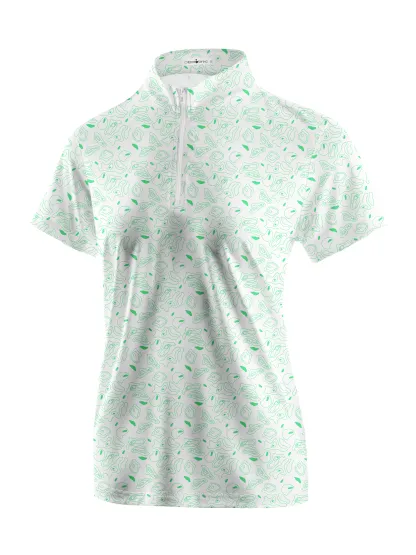 Cherryswing Women's Short Sleeve Golf Polo Shirt