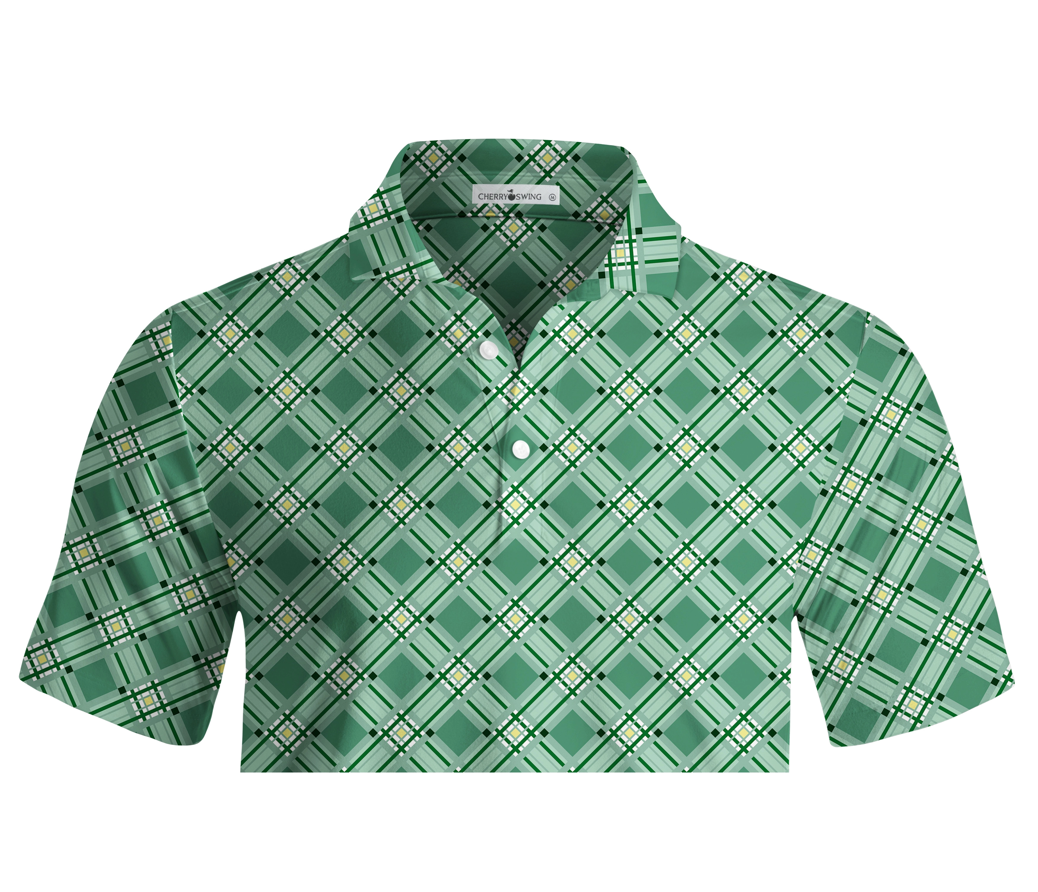 Cherryswing Scottish Highland Men's Polo Shirt