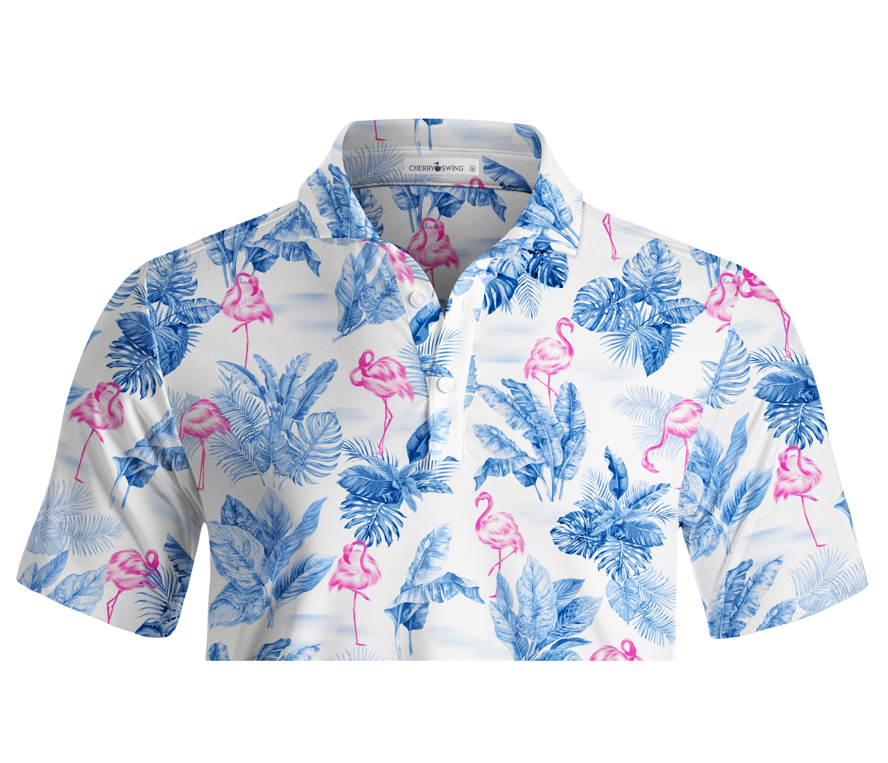 Cherryswing Secluded Lagoon Men's Polo Shirt