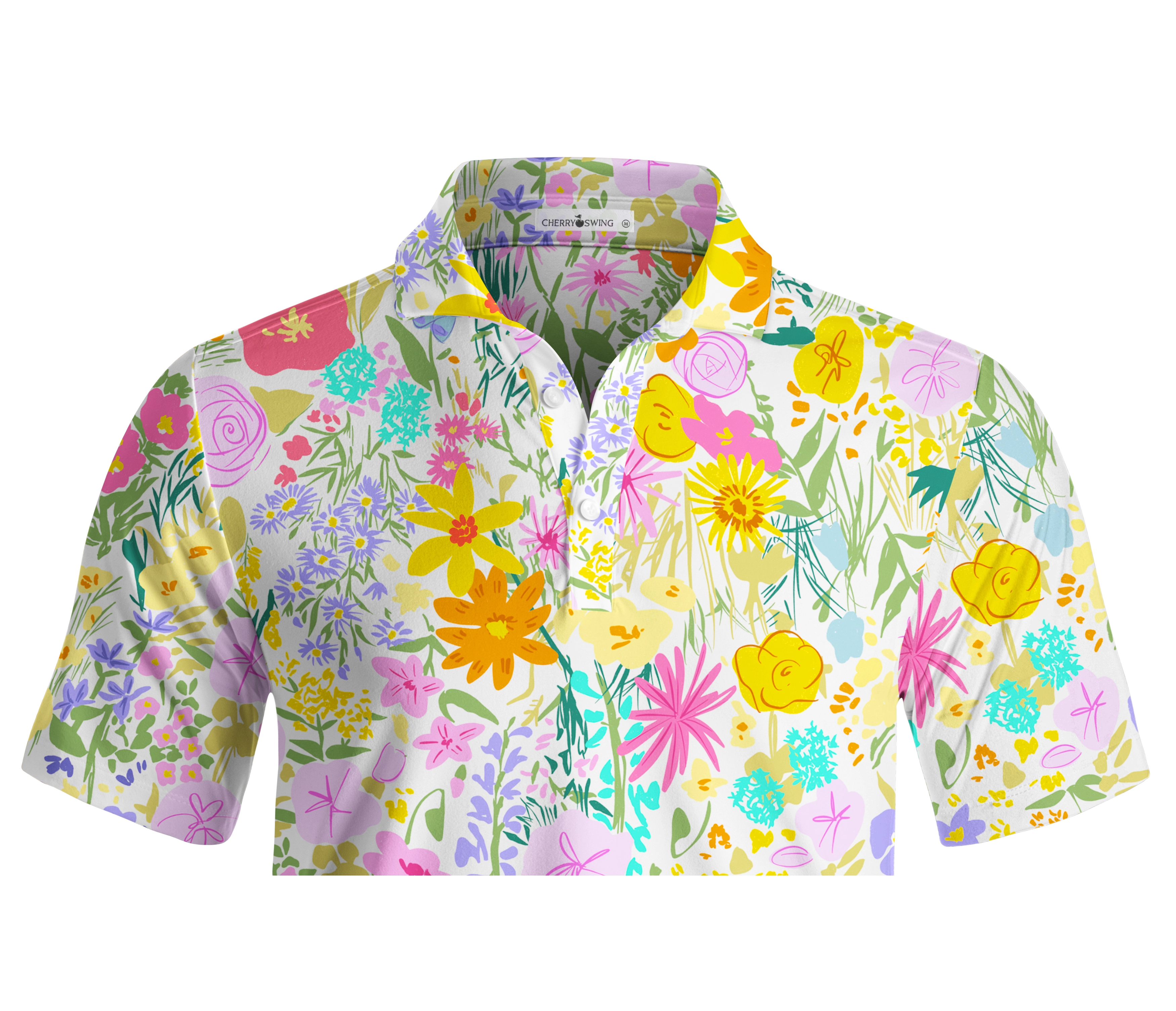 Cherryswing Nature's Beauty Men's Polo Shirt