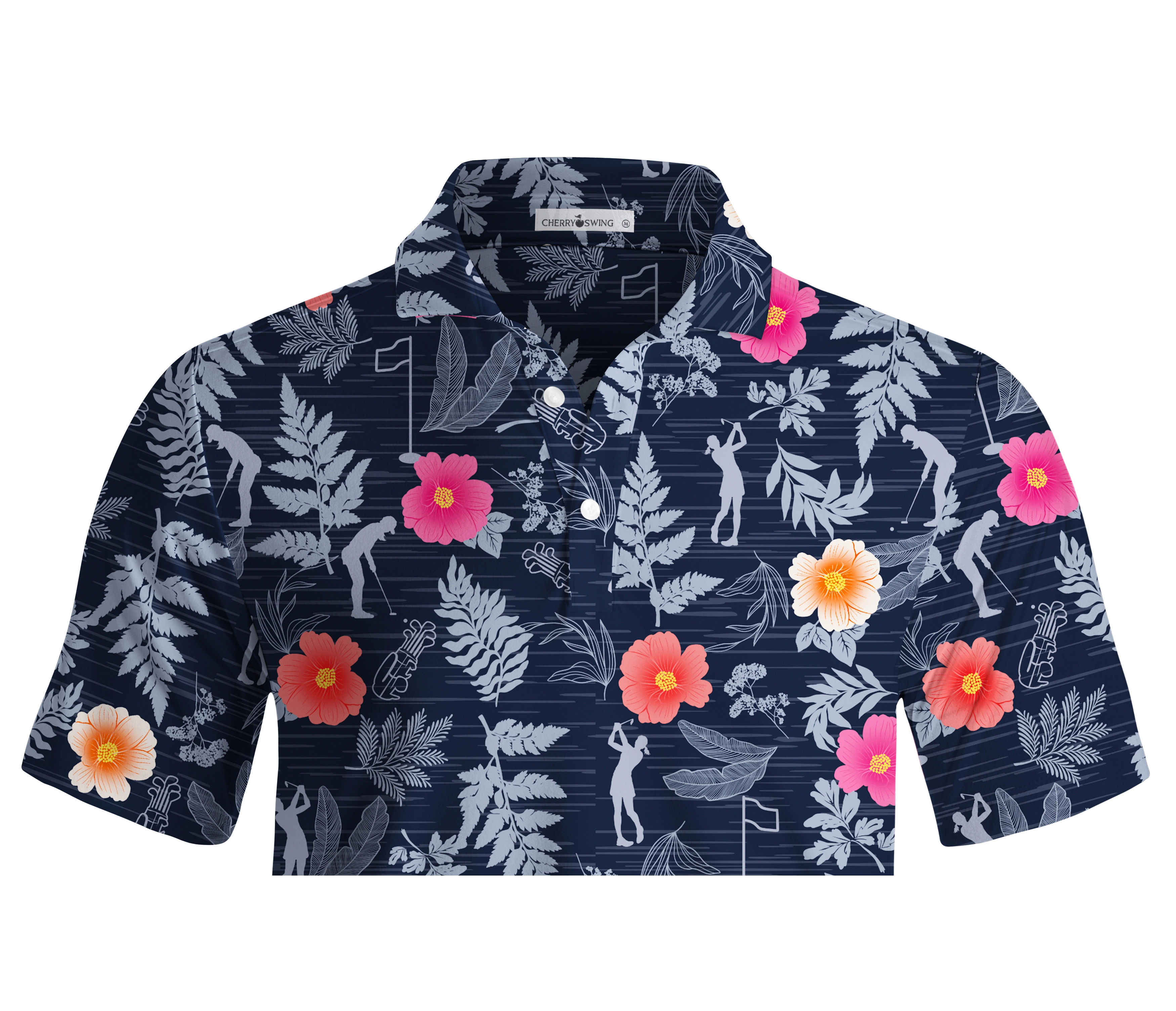 Cherryswing Wild Golf Men's Polo Shirt