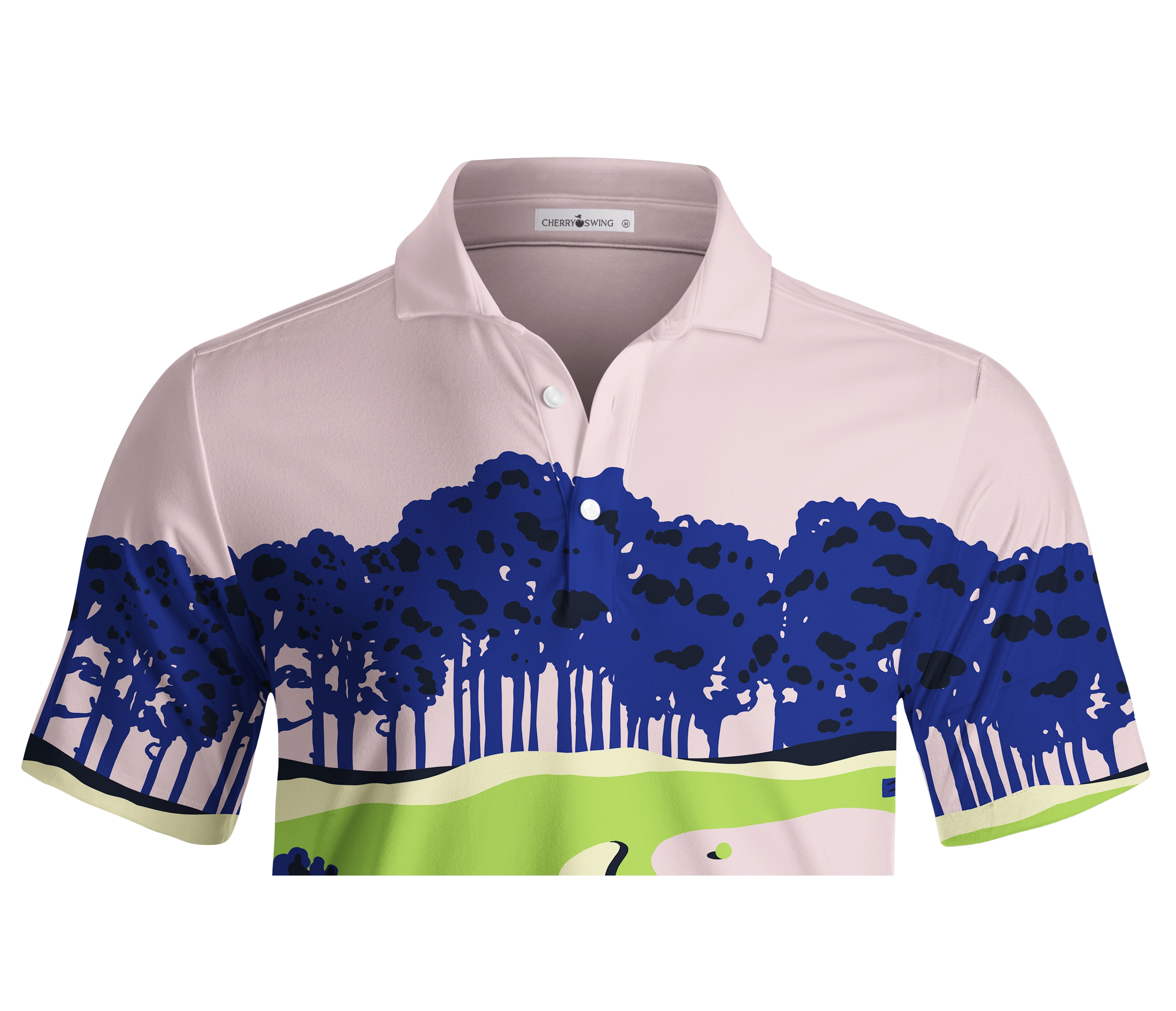 Cherryswing Coastal Golf Men's Polo Shirt