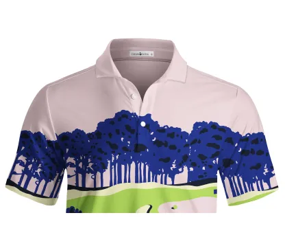 Cherryswing Coastal Golf Men's Polo Shirt