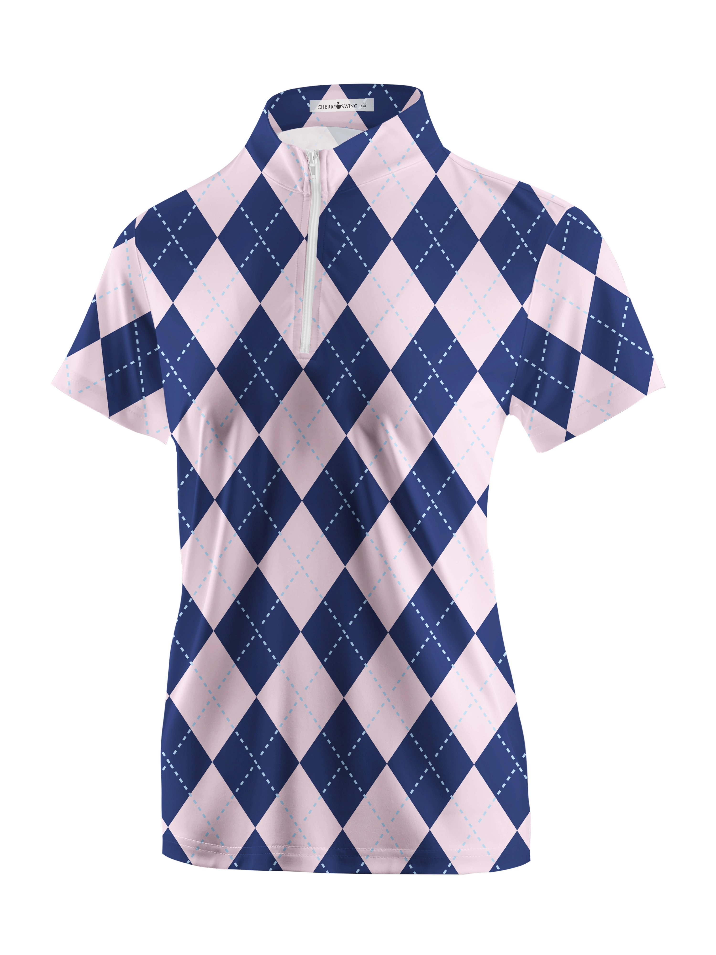 Cherryswing Women's Colorful Spring Short Sleeve Polos