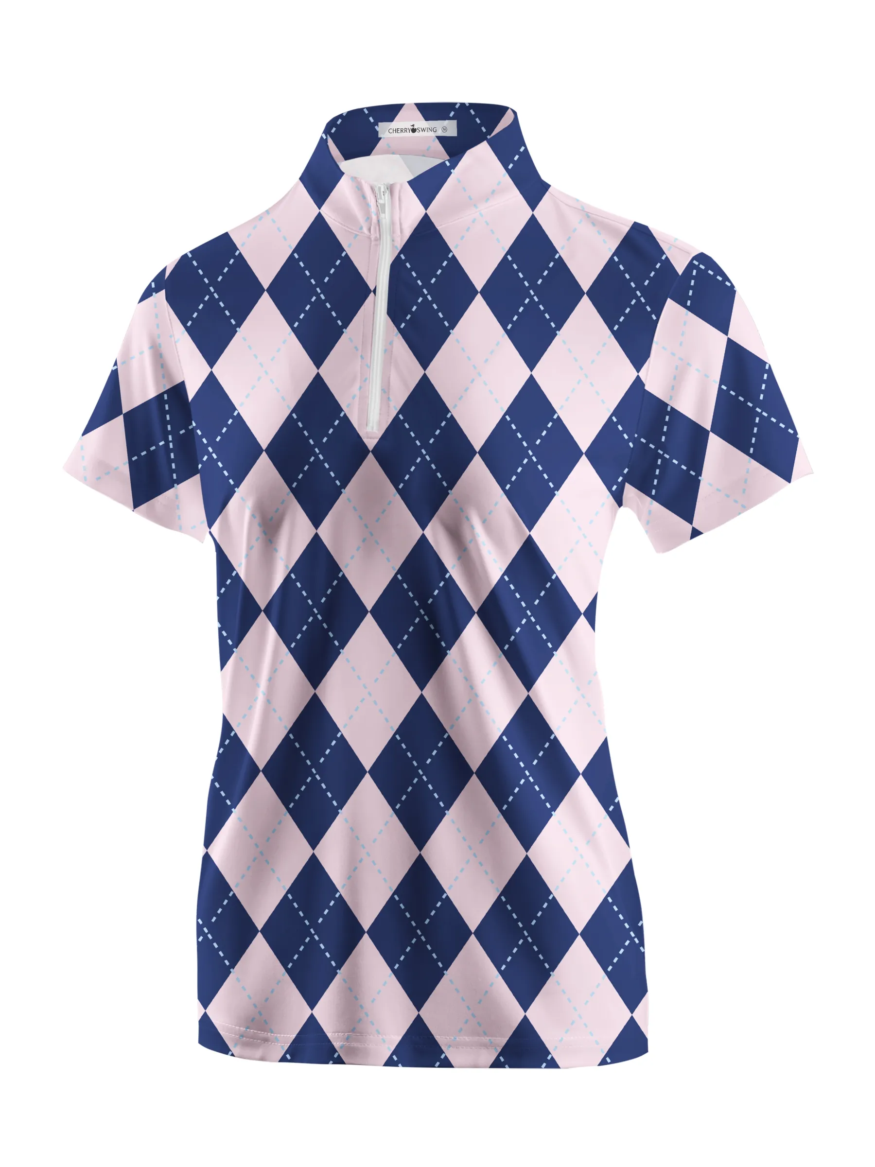 Cherryswing Women's Colorful Spring Short Sleeve Polos