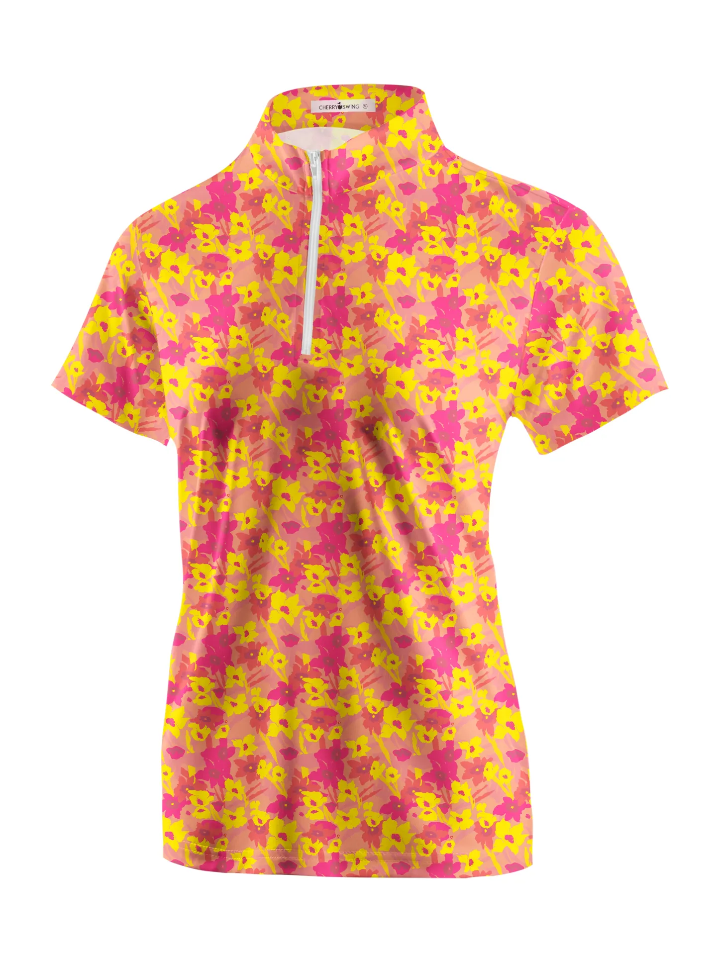 Cherryswing Women's Vibrant Spring Short Sleeve Polos