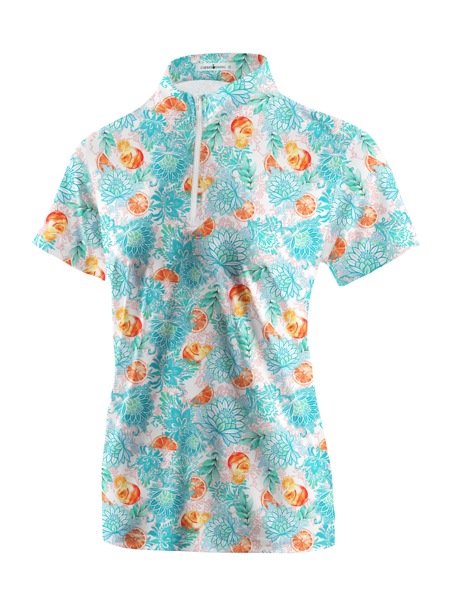 Cherryswing Hawaiian Style Golf Polo for Women