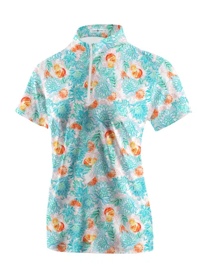 Cherryswing Hawaiian Style Golf Polo for Women