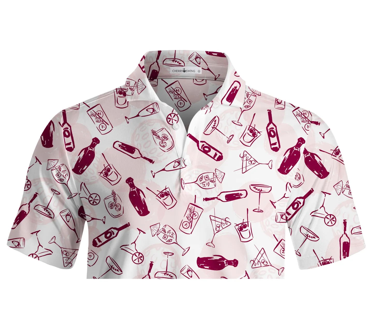 Cherryswing Charm Men's Golf Short Sleeve Polos 