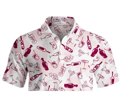 Cherryswing Charm Men's Golf Short Sleeve Polos 