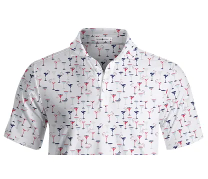 Cherryswing Celebratory Atmosphere Men's Polo Shirt