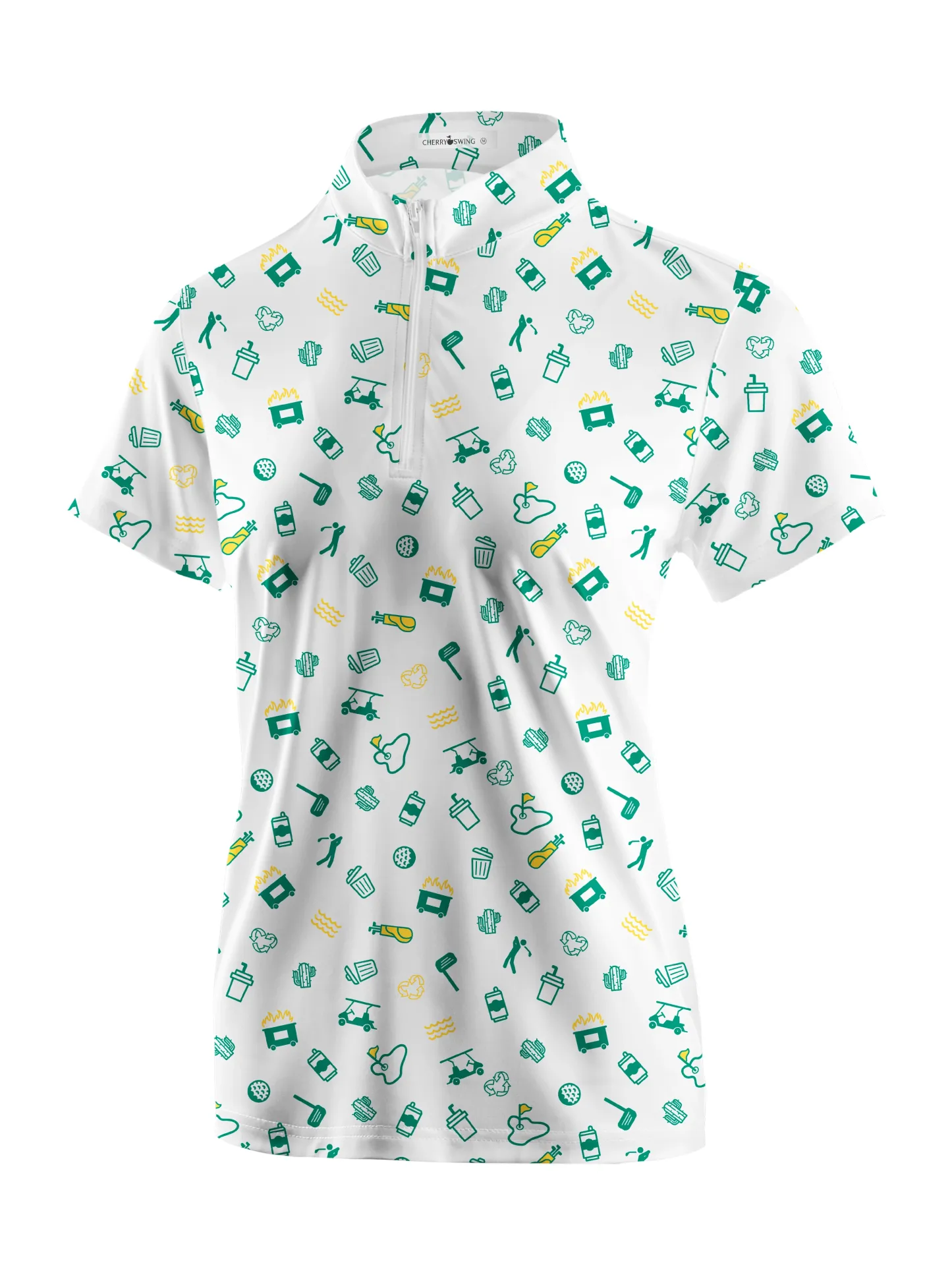 Cherryswing Women's Joy Of The Game Short Sleeve Polos