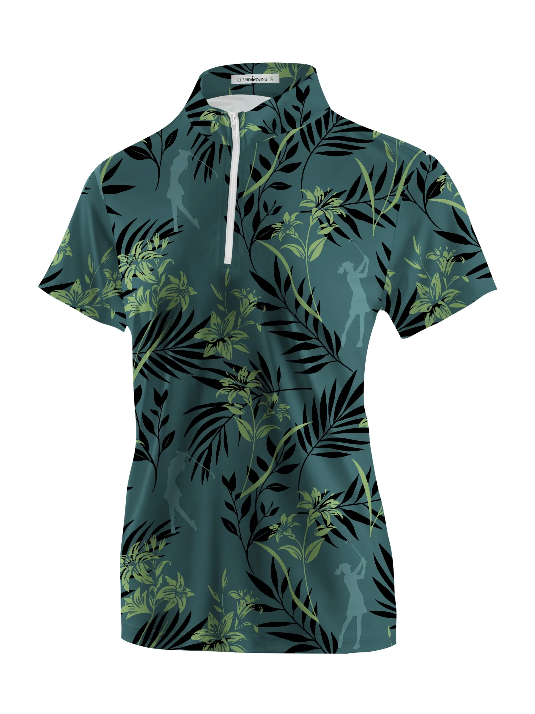 Cherryswing Women's Secluded Golf Course Short Sleeve Polos