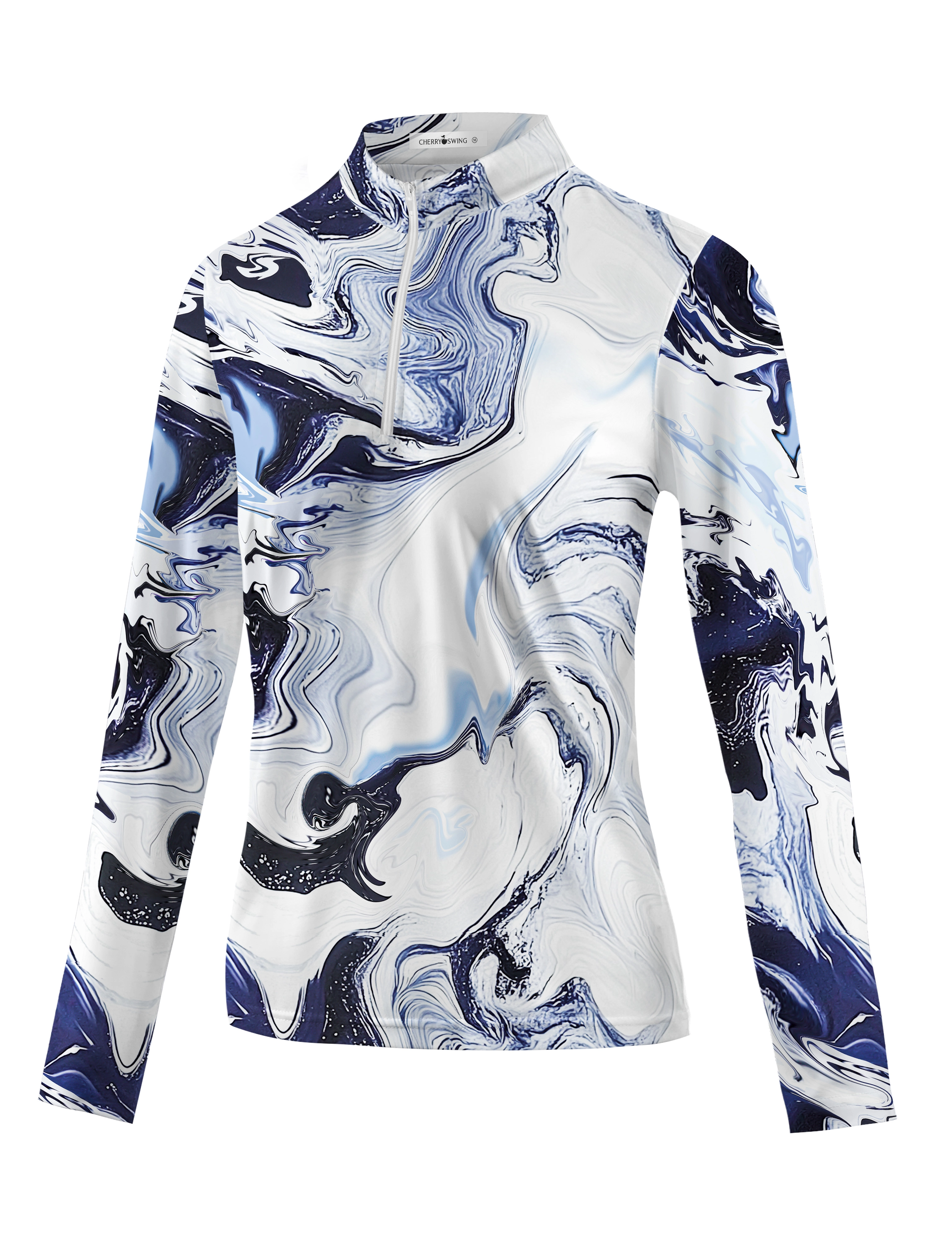 Cherryswing Women's Fluidity Energy Golf Long Sleeve Polo Shirt