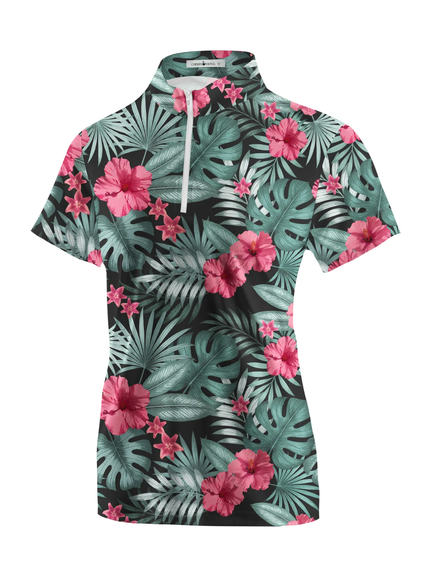 Cherryswing Women's Exotic Elegance Short Sleeve Polos