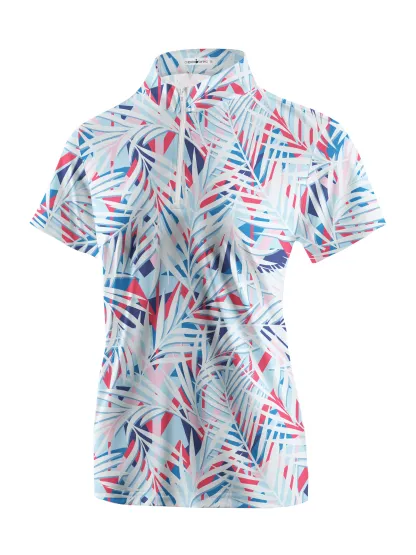 Cherryswing Women's Lively and Spirited Short Sleeve Polos