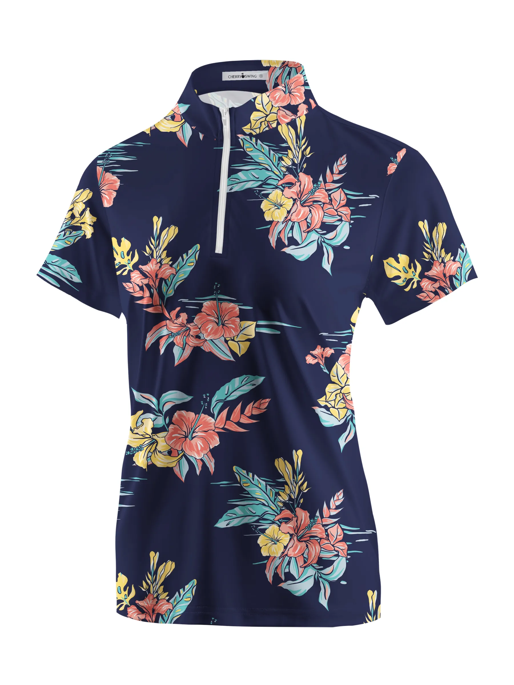 Cherryswing Women's Sport and Artistry Short Sleeve Polos