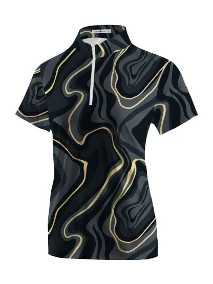 Cherryswing Women's Grace of Sport Short Sleeve Polos