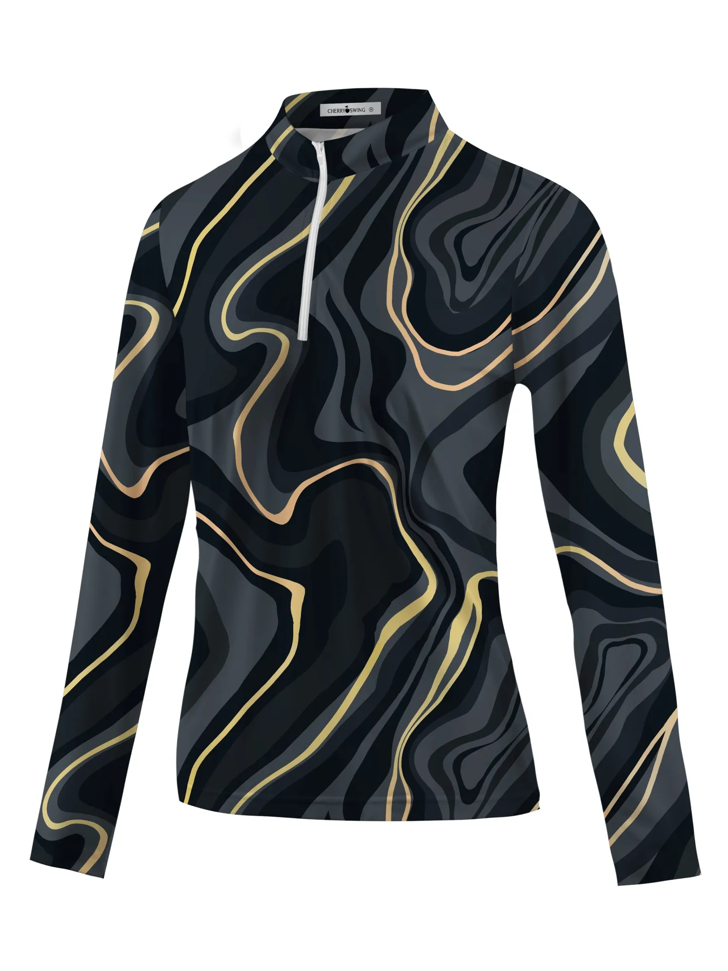 Cherryswing Women's Grace of Sport Long Sleeve Polos