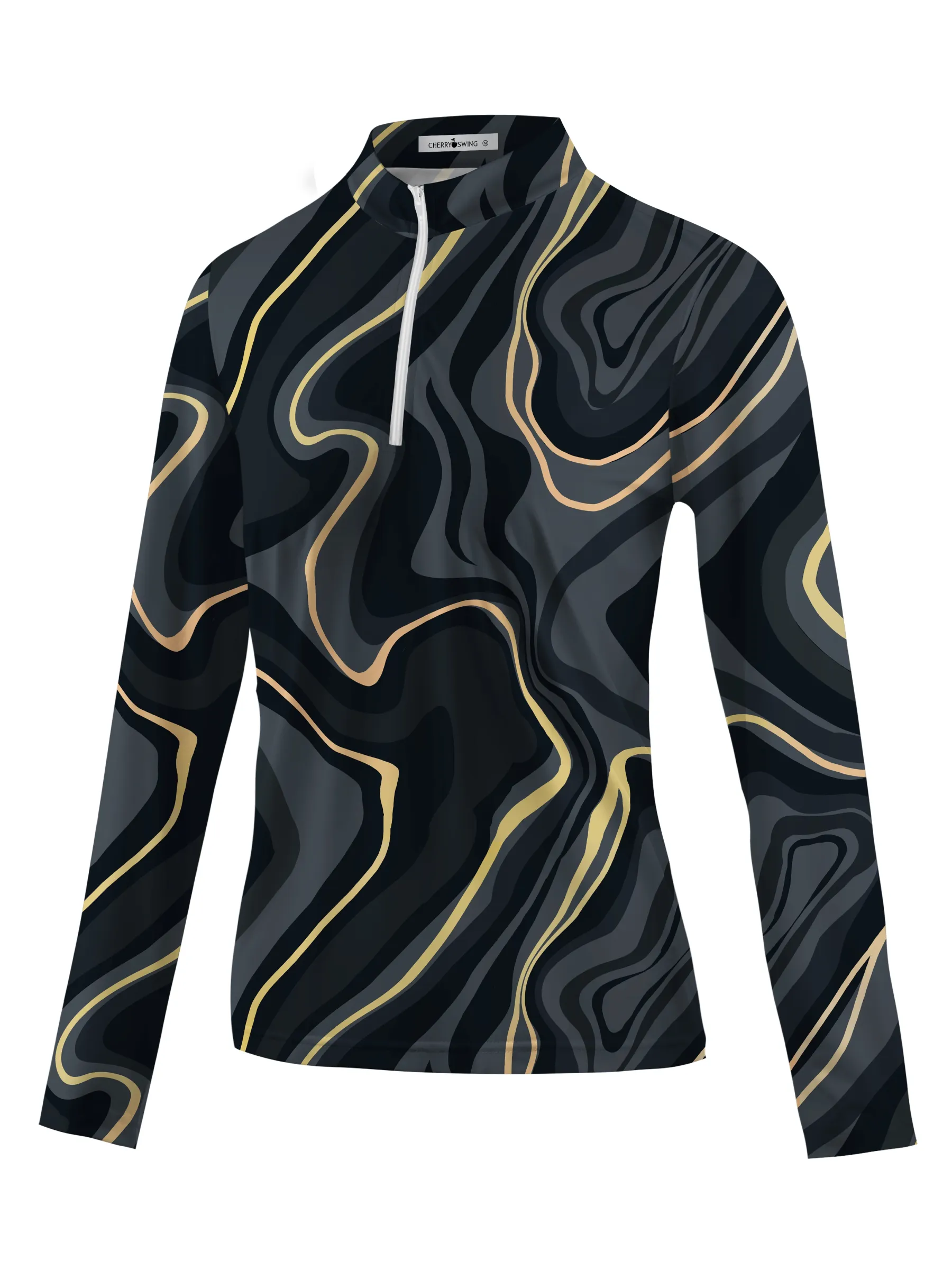 Cherryswing Women's Grace of Sport Long Sleeve Polos